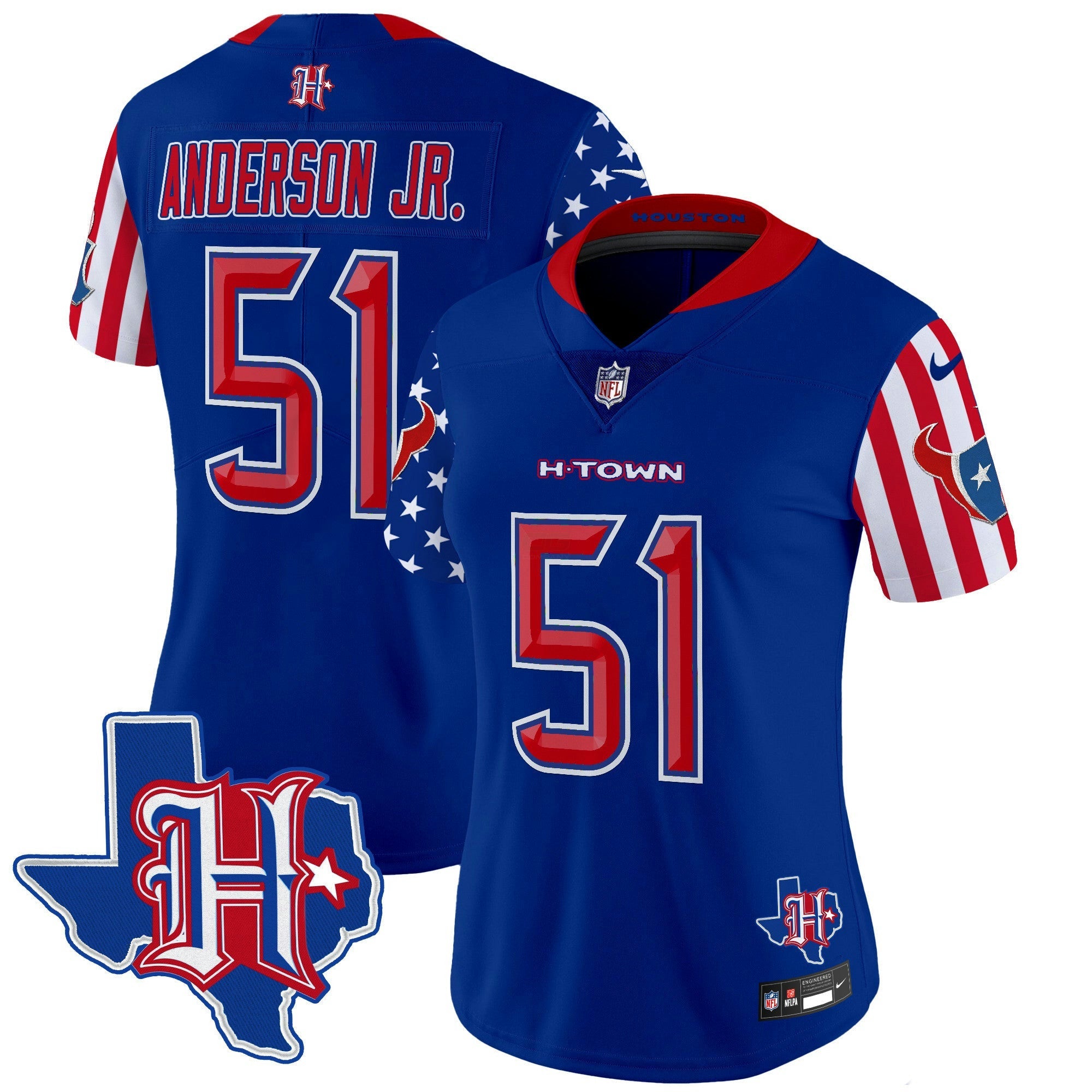 Camisa NFL Women’s Houston American Style Vapor Limited Jersey