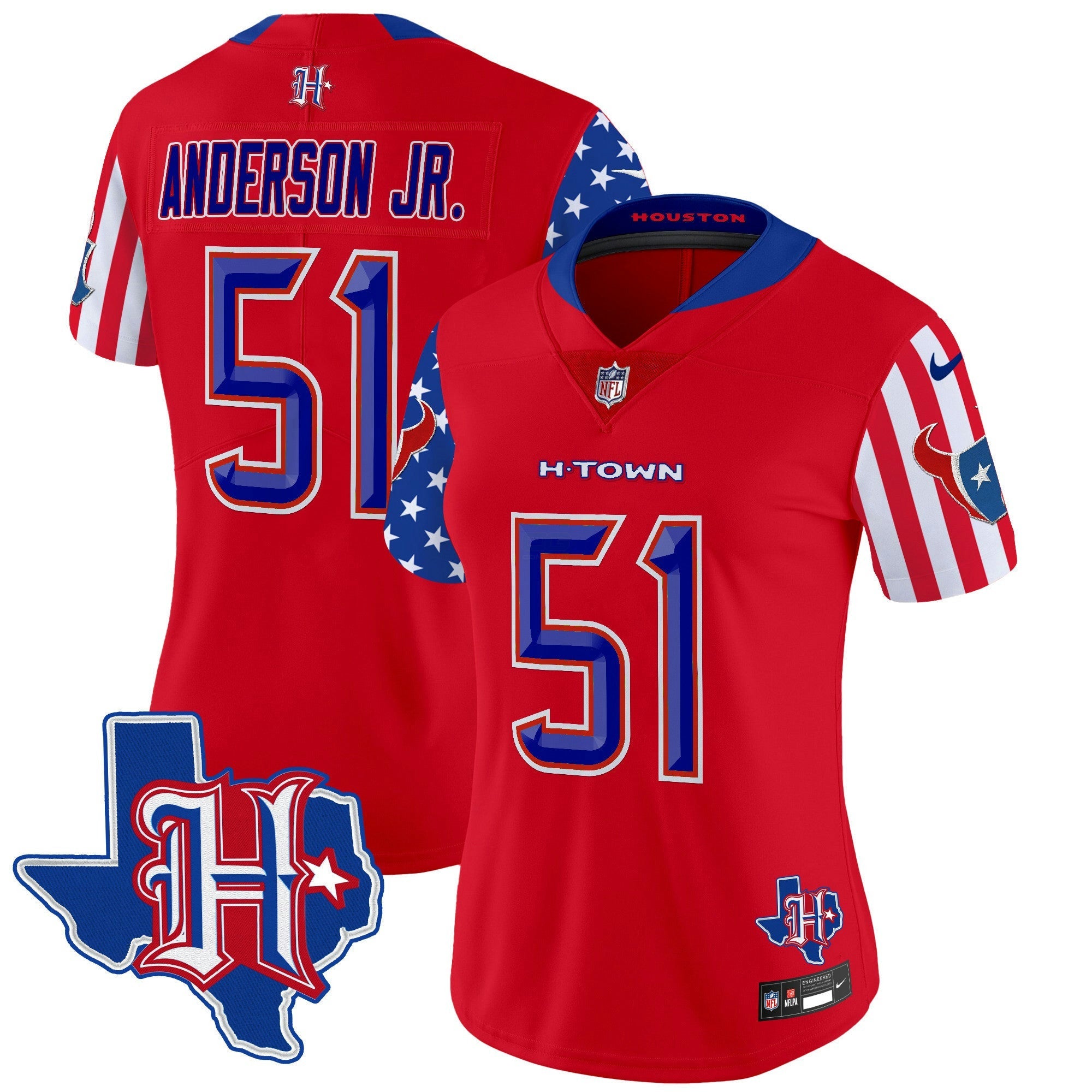 Camisa NFL Women’s Houston American Style Vapor Limited Jersey