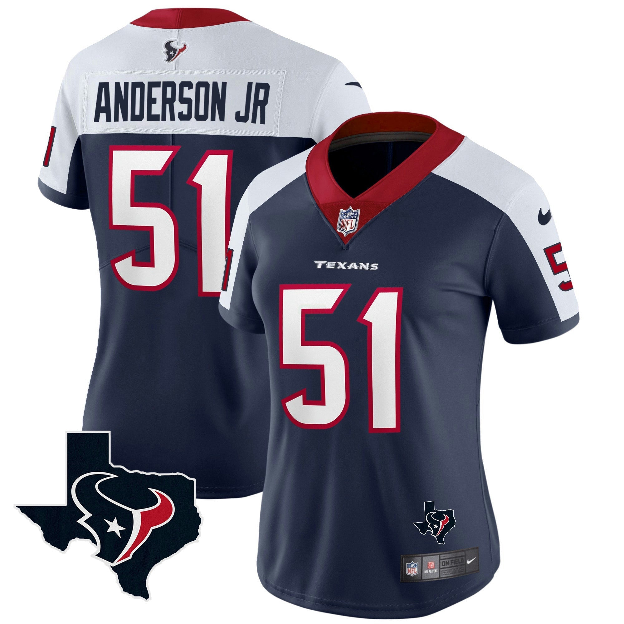 Camisa NFL Women’s Houston Vapor Limited Jersey