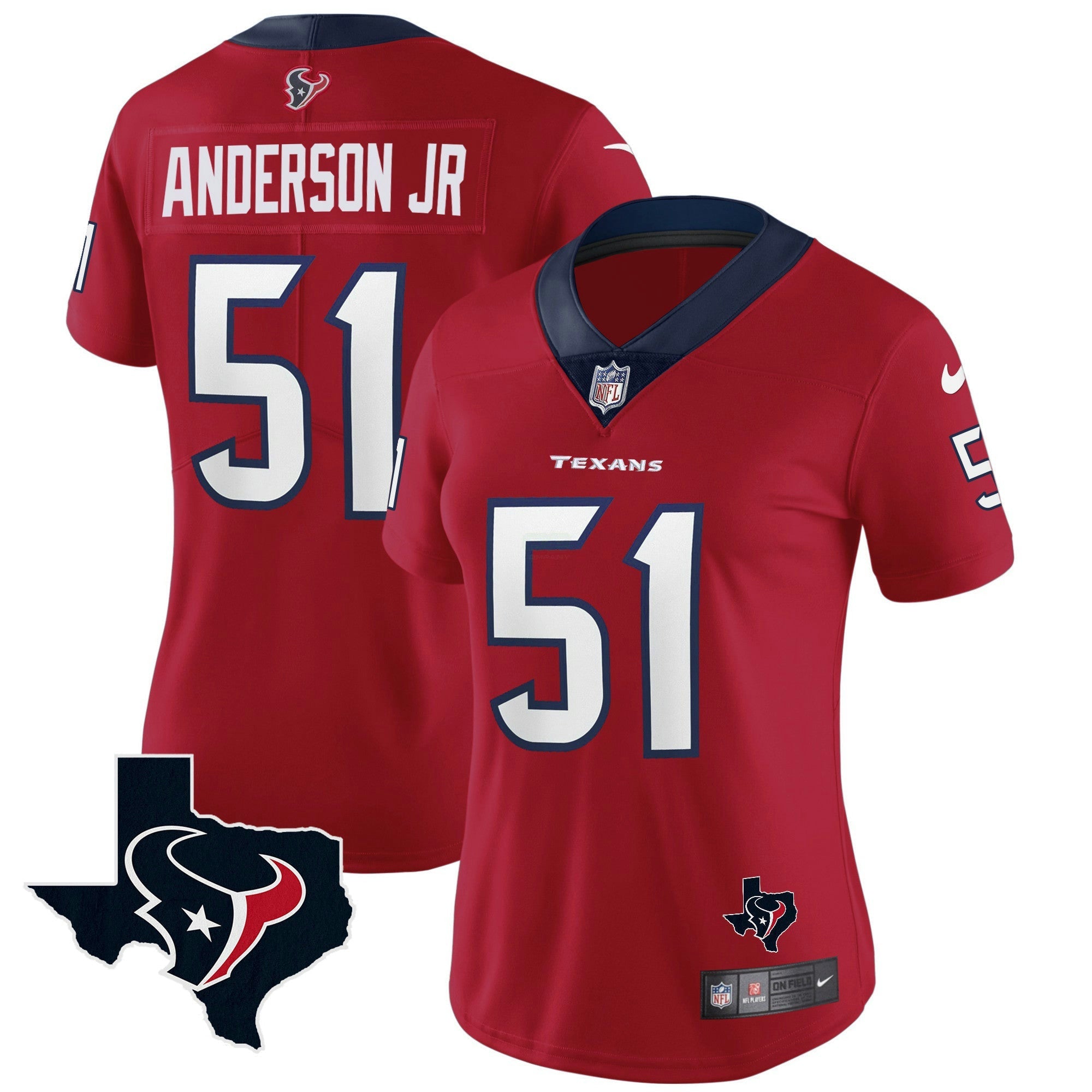 Camisa NFL Women’s Houston Vapor Limited Jersey