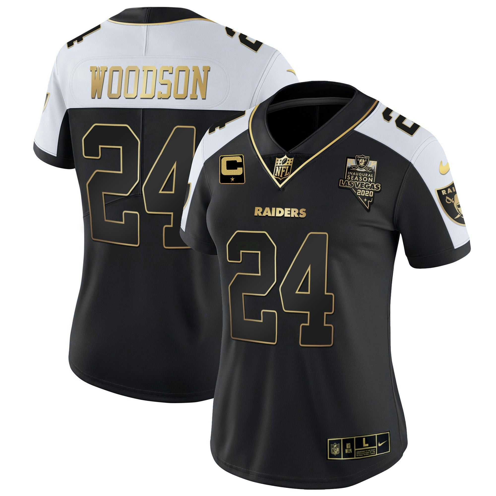 Camisa NFL Women’s Inaugural Season Patch Dourada & Split