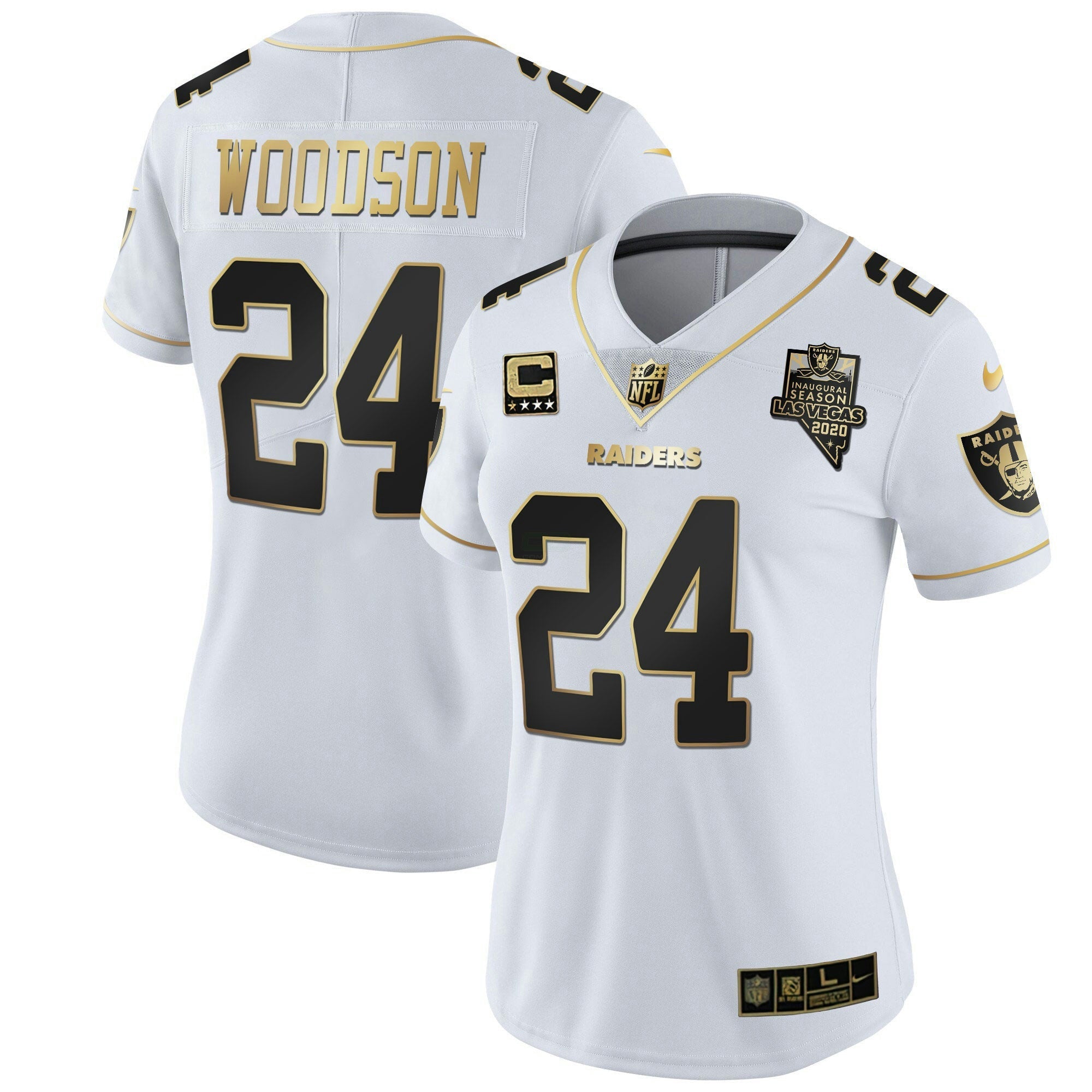 Camisa NFL Women’s Inaugural Season Patch Dourada & Split