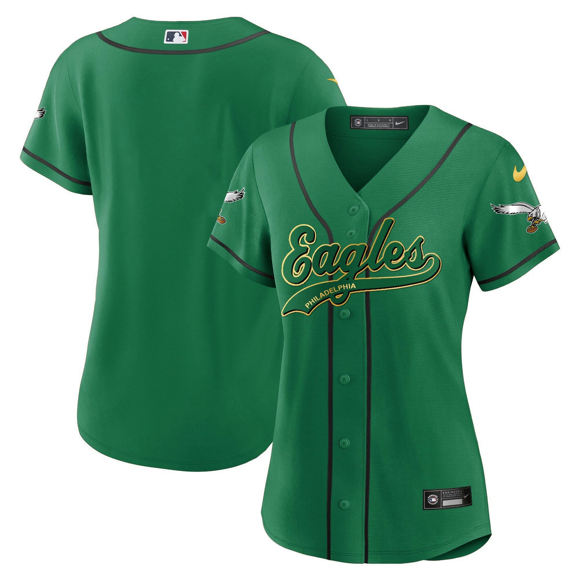 Camisa NFL Women’s Kelly Green Jersey
