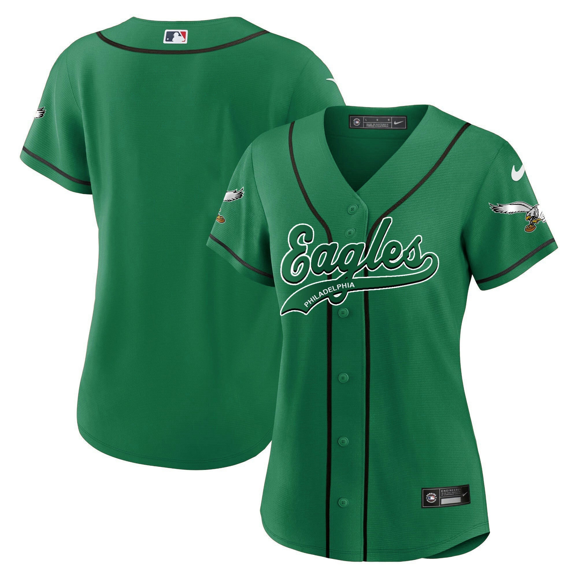 Camisa NFL Women’s Kelly Green Jersey