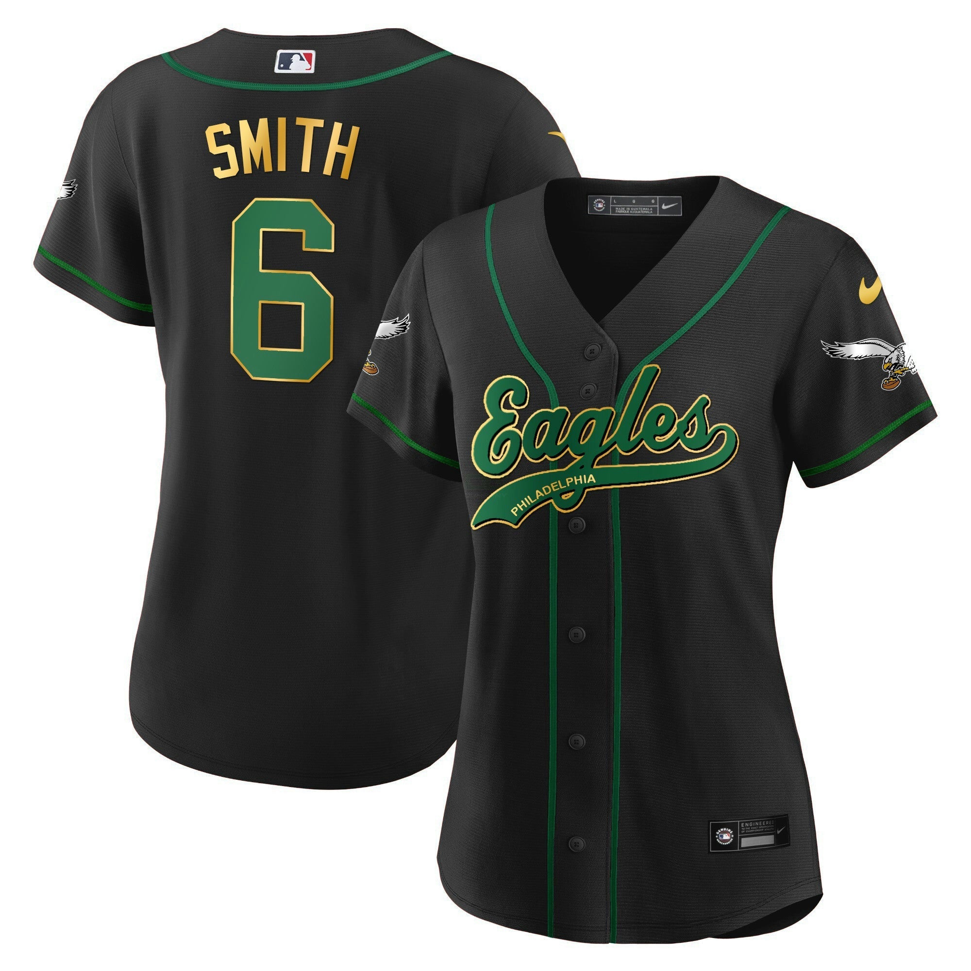 Camisa NFL Women’s Kelly Green Jersey