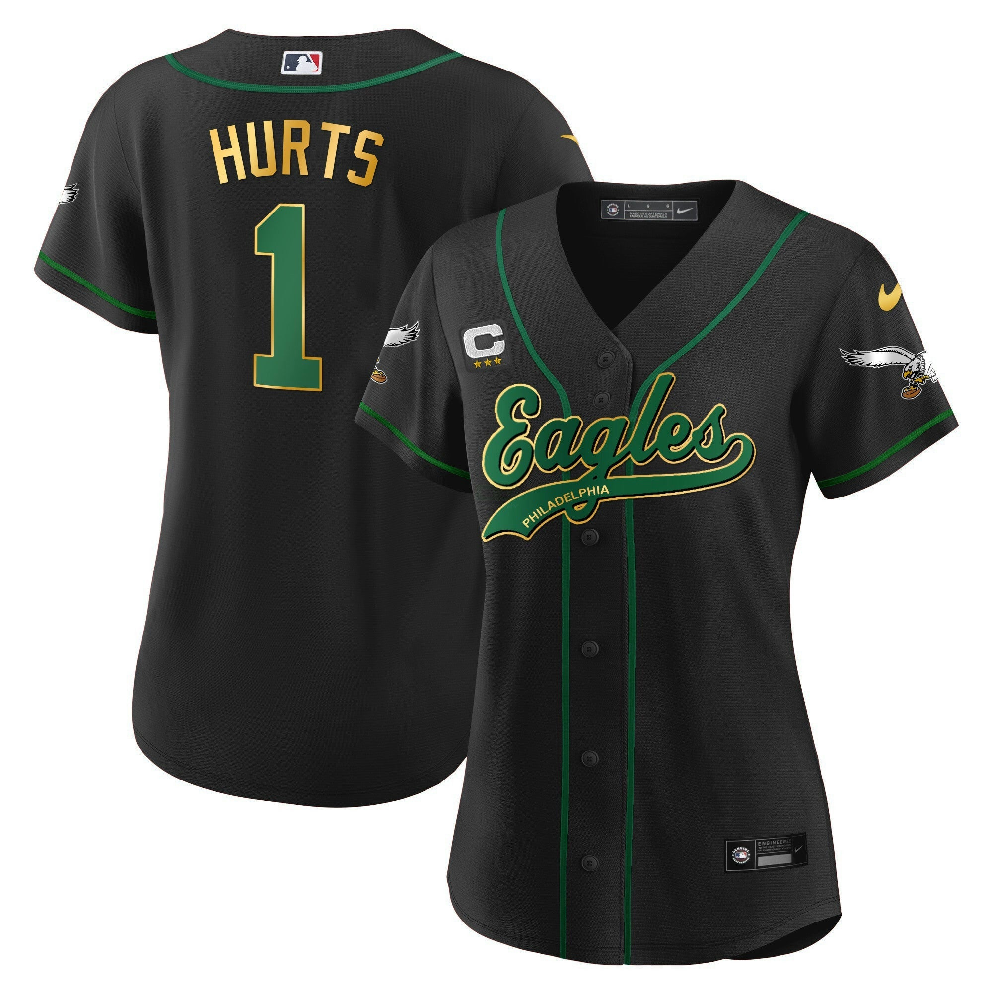 Camisa NFL Women’s Kelly Green Jersey