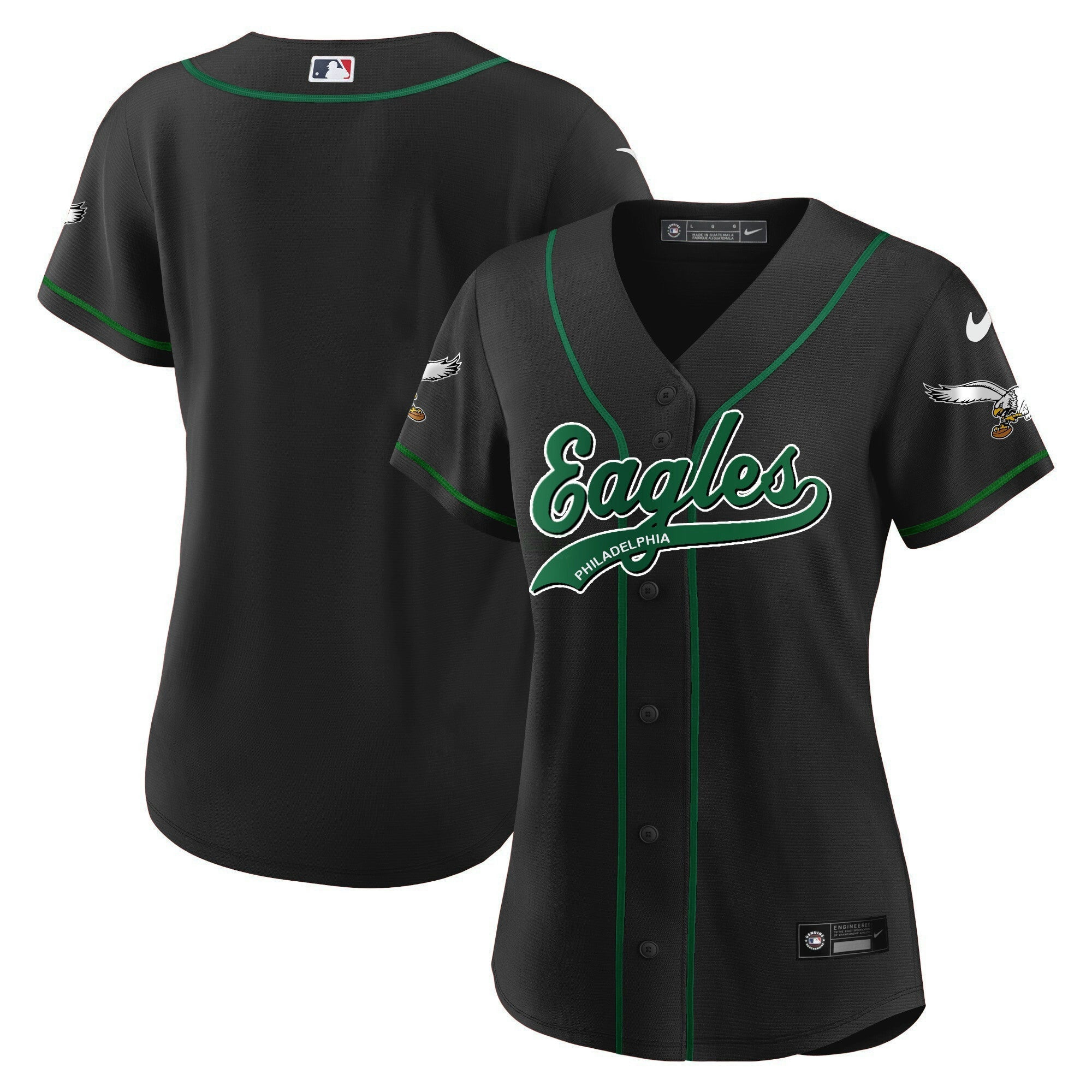 Camisa NFL Women’s Kelly Green Jersey