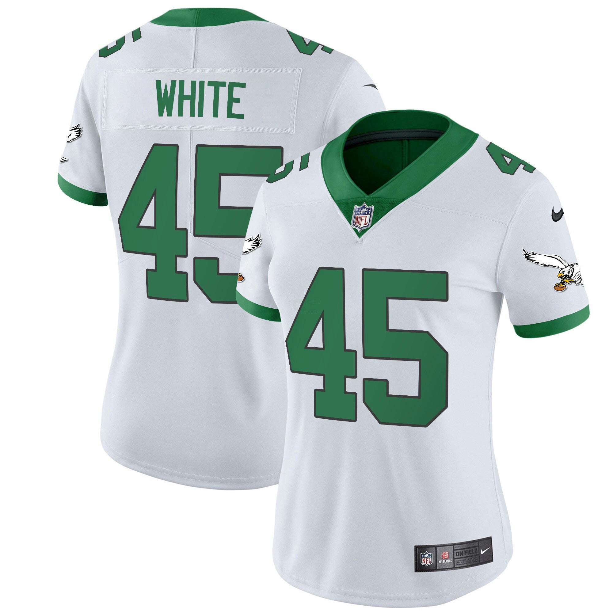 Camisa NFL Women’s Kelly Green Vapor Limited Jersey V2