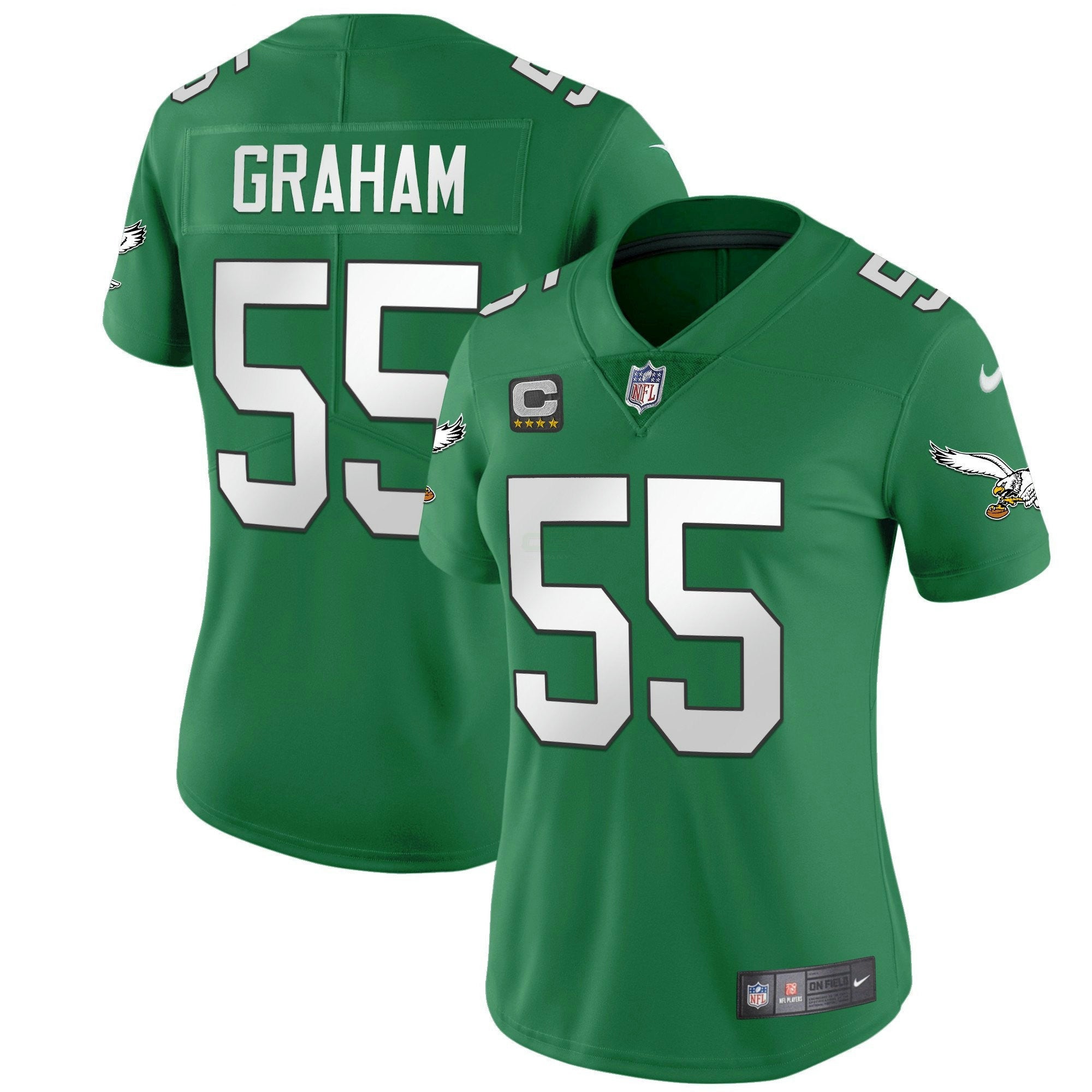 Camisa NFL Women’s Kelly Verde Dourada Jersey
