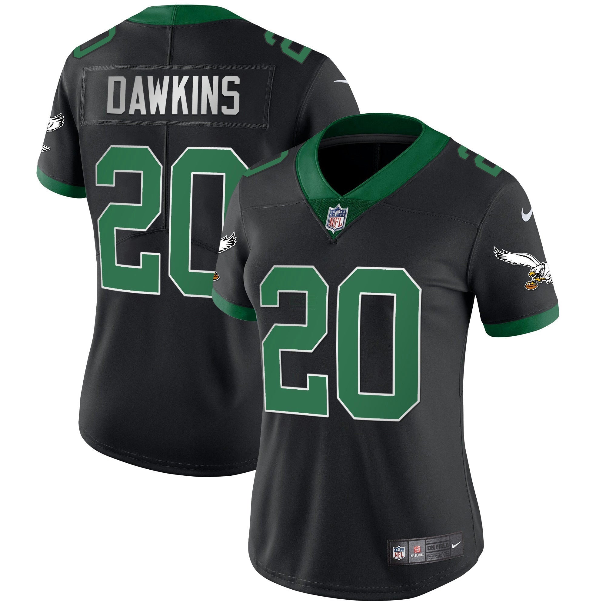Camisa NFL Women’s Kelly Verde Dourada Jersey