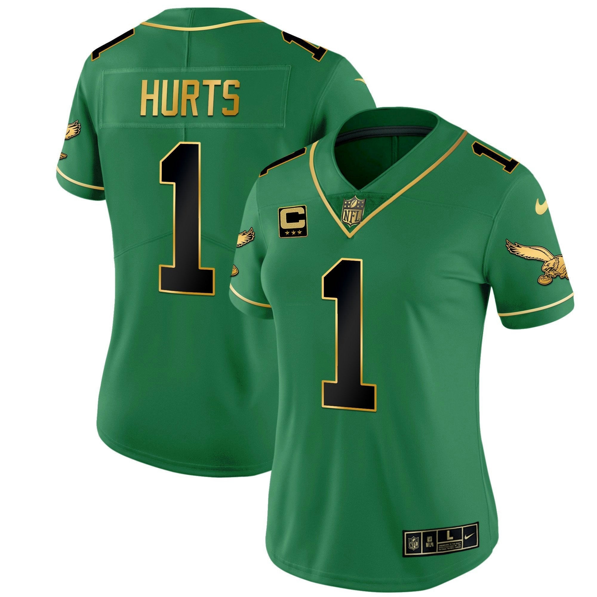 Camisa NFL Women’s Kelly Verde Dourada Jersey