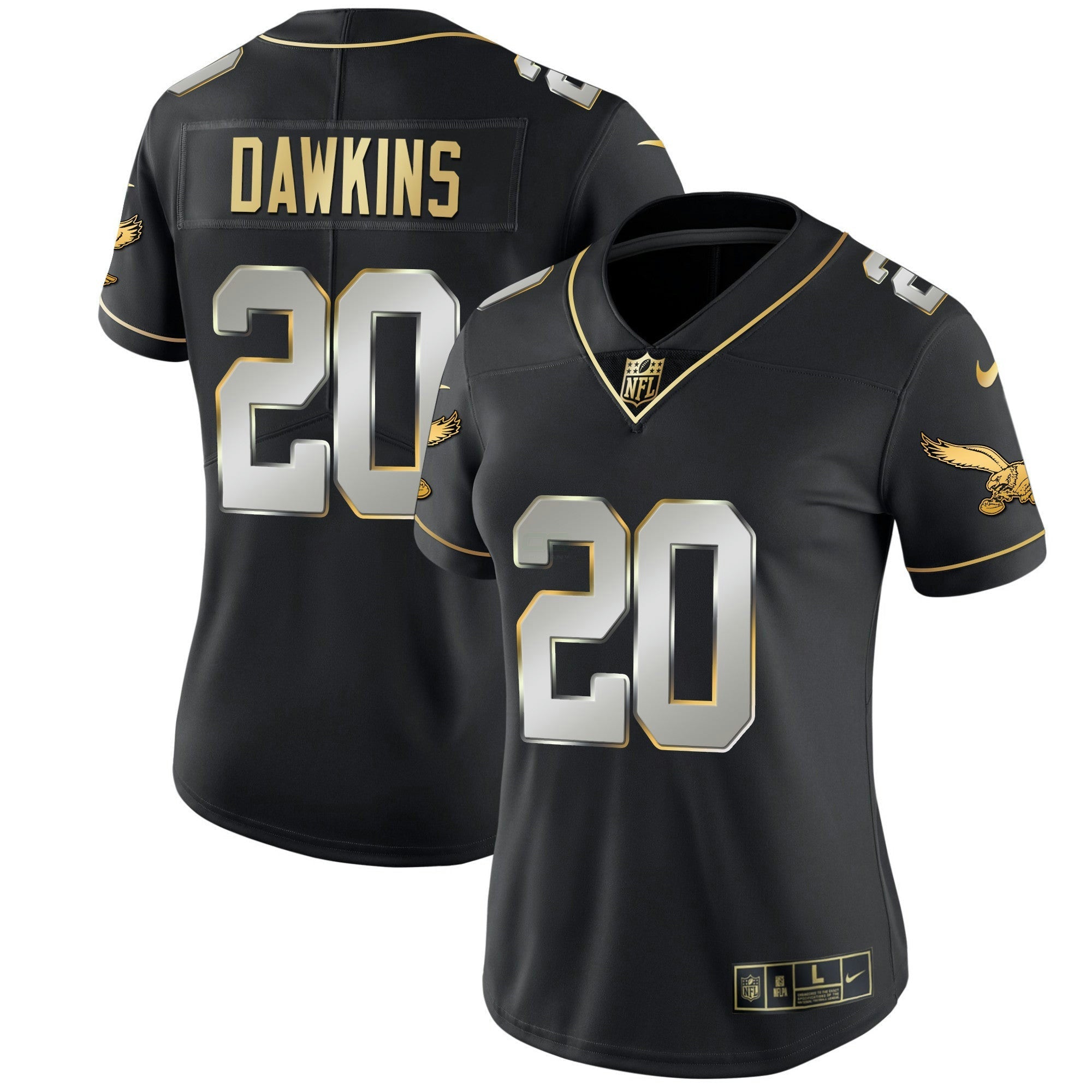 Camisa NFL Women’s Kelly Verde Dourada Jersey