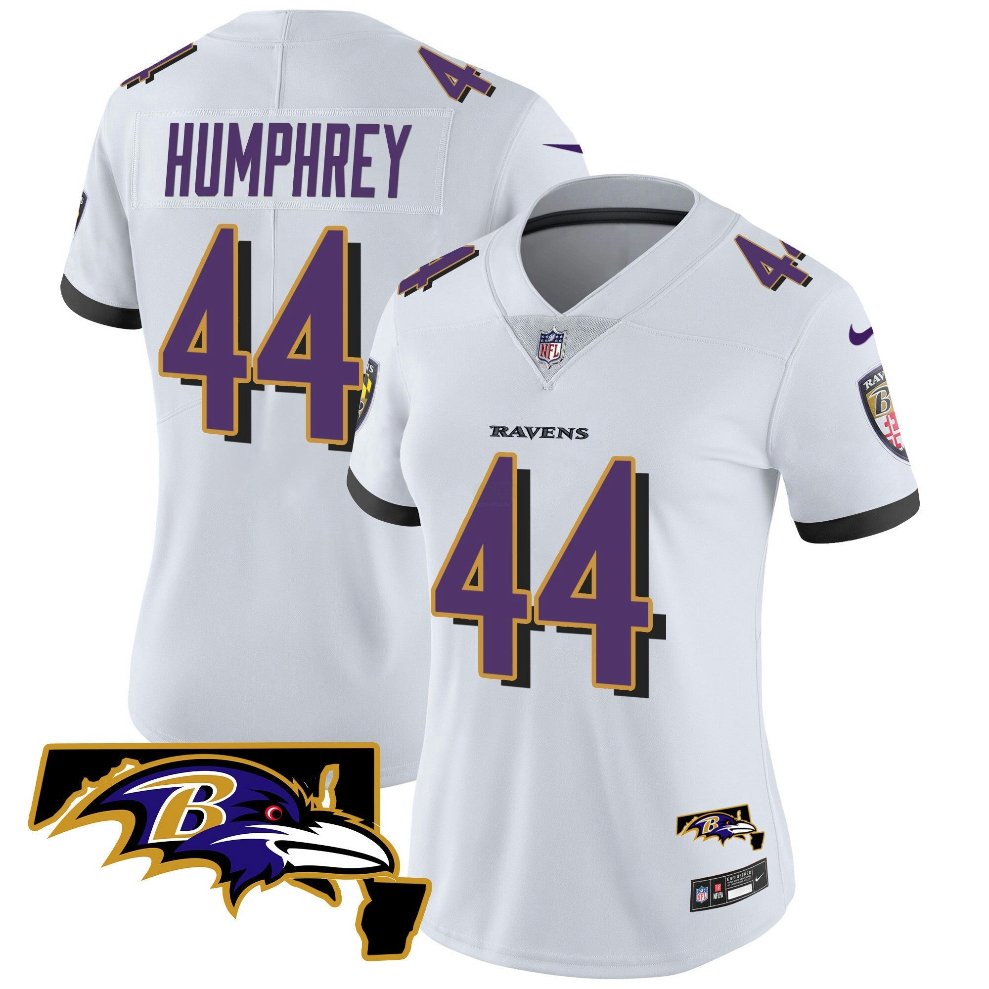 Camisa NFL Women’s Maryland Patch Vapor Limited Jersey