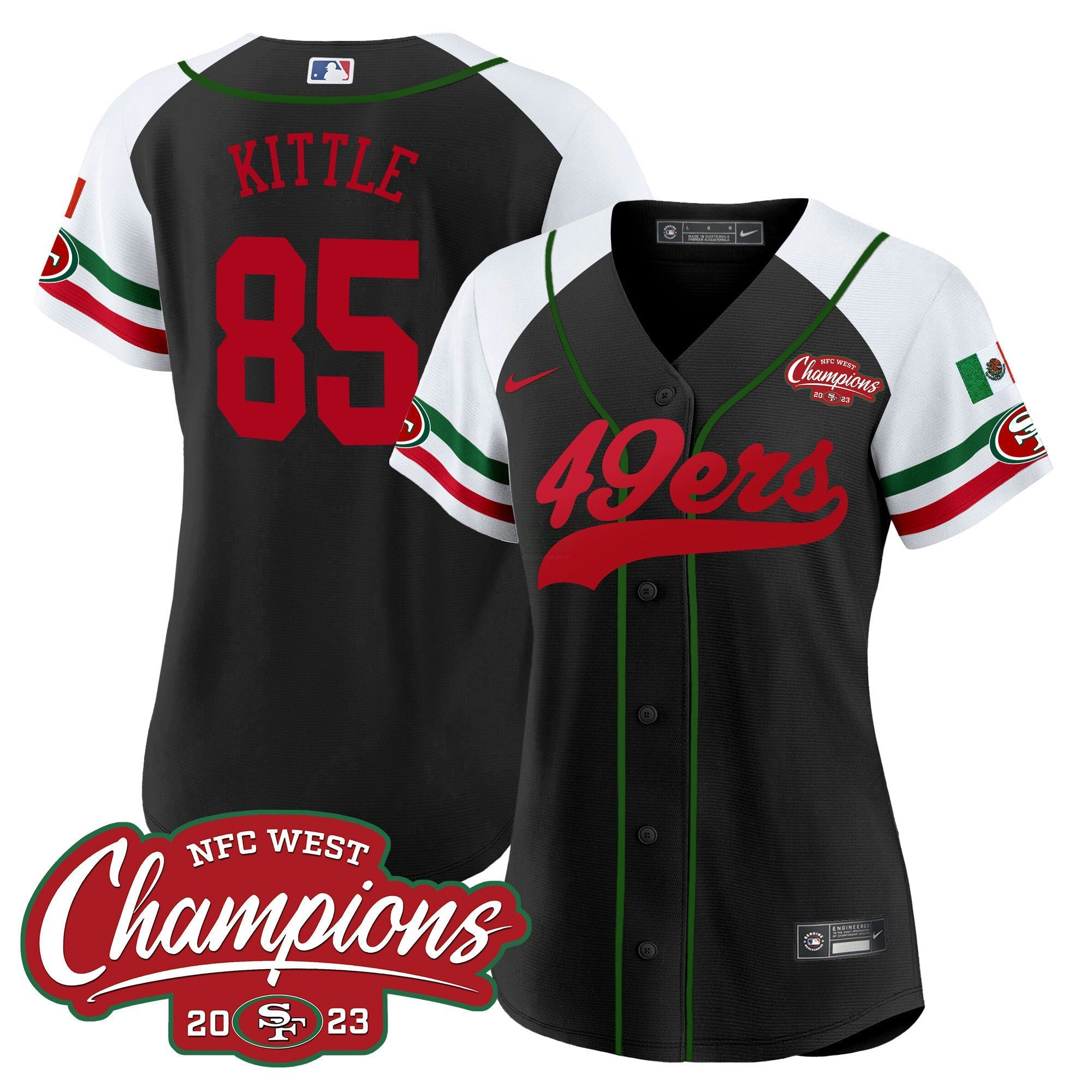 Camisa NFL Women’s Mexico 2023 NFC West Champions Jersey