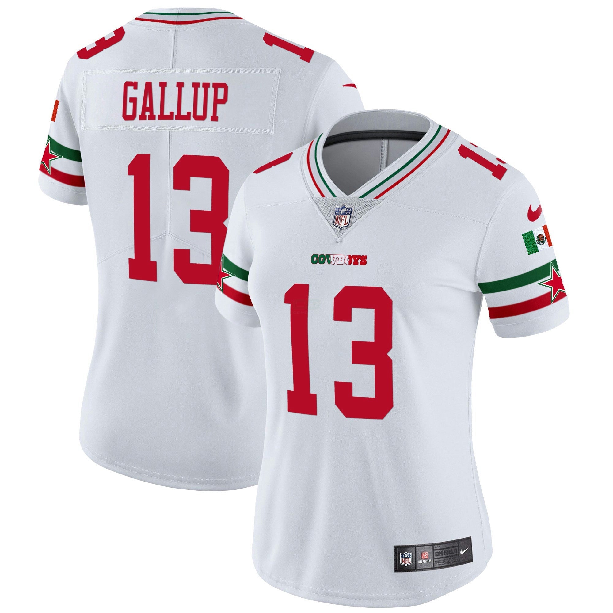 Camisa NFL Women’s Mexico Vapor Limited Jersey