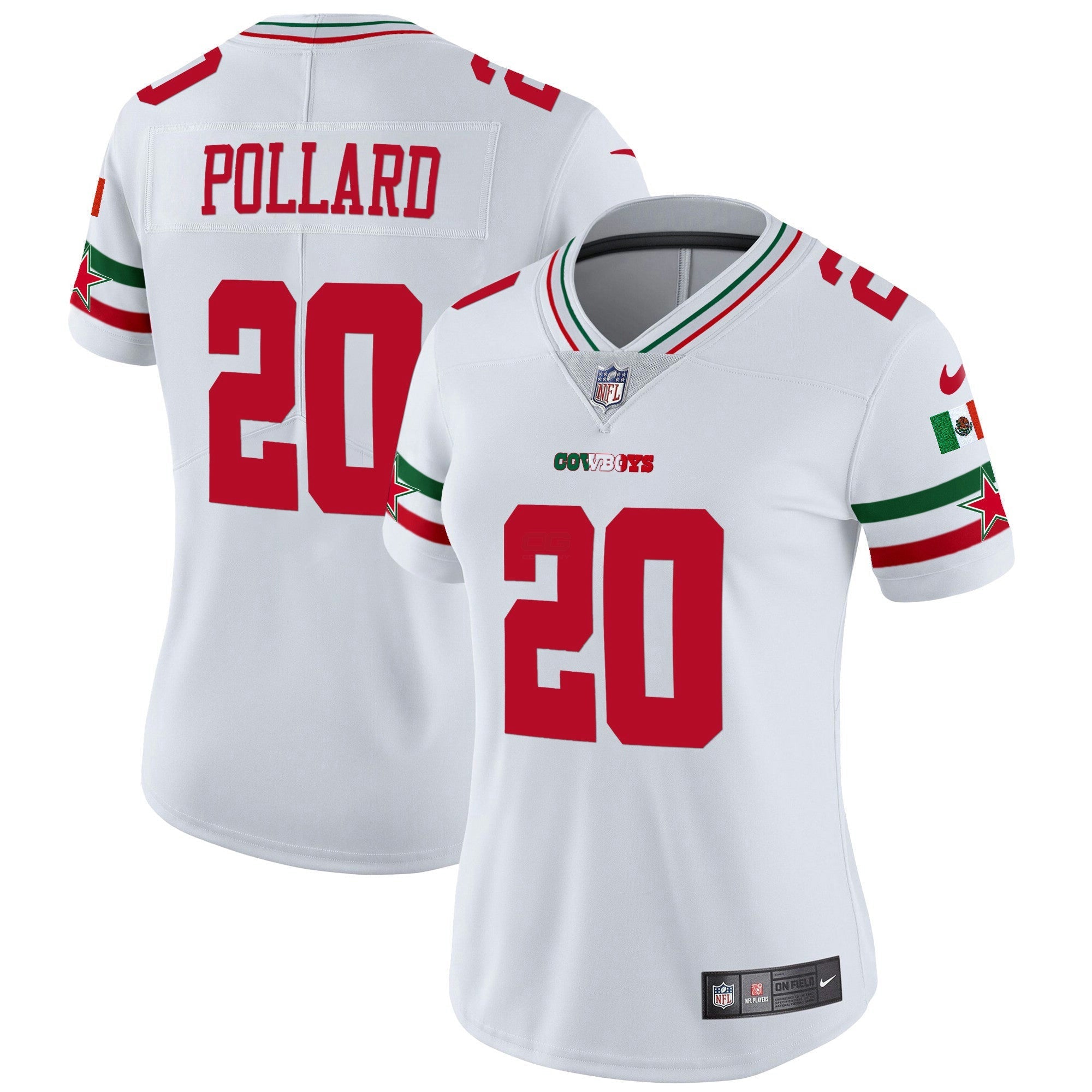 Camisa NFL Women’s Mexico Vapor Limited Jersey