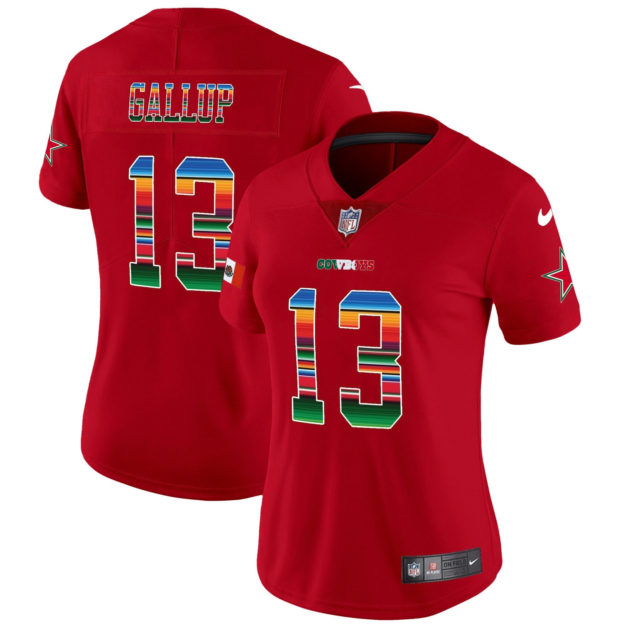 Camisa NFL Women’s Mexico Vapor Limited Jersey V2