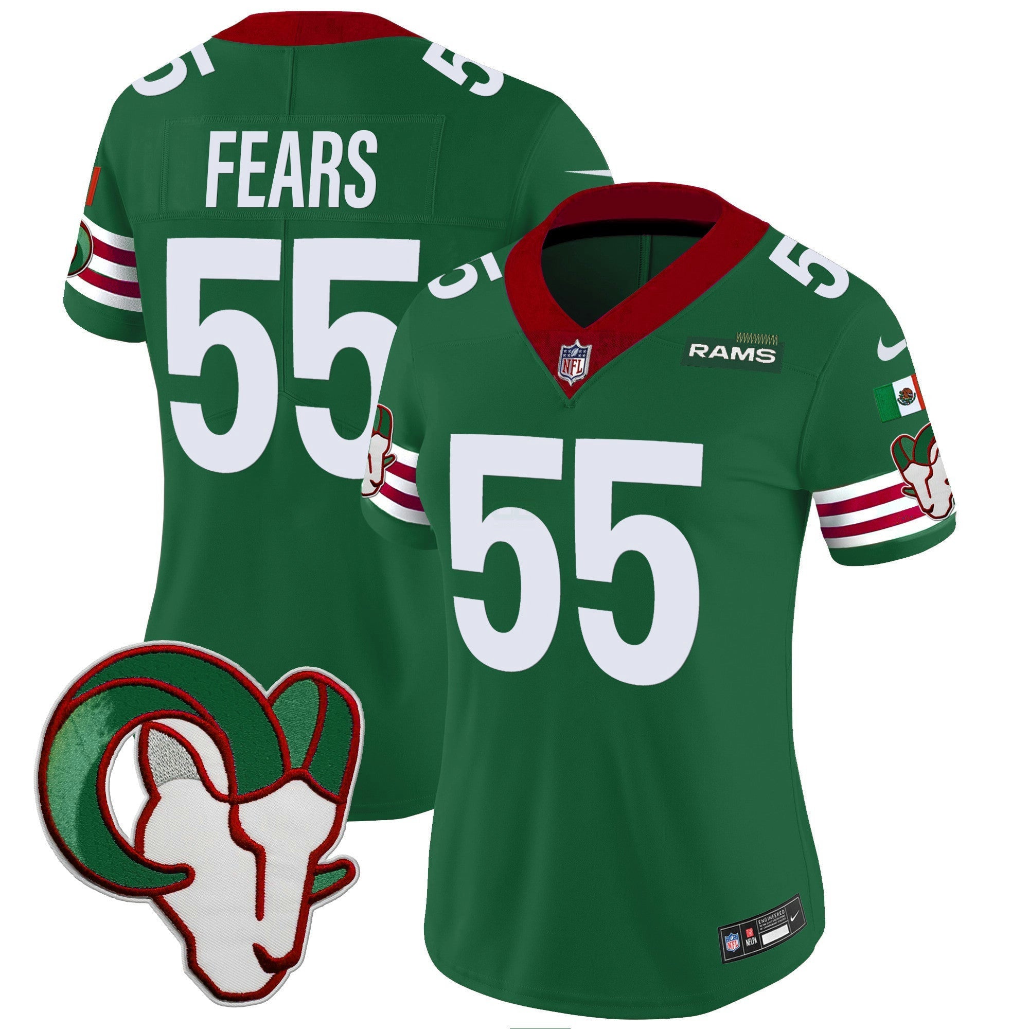 Camisa NFL Women’s Mexico Vapor Limited Jersey