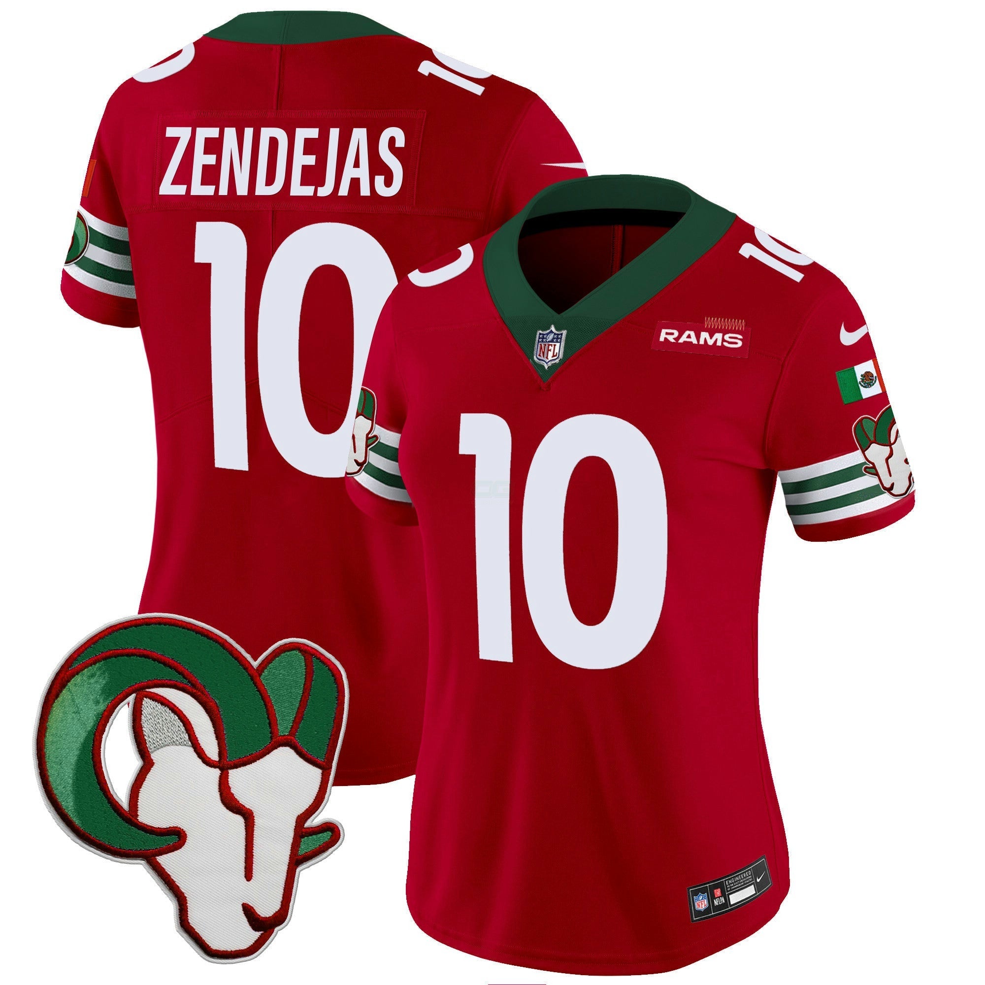 Camisa NFL Women’s Mexico Vapor Limited Jersey