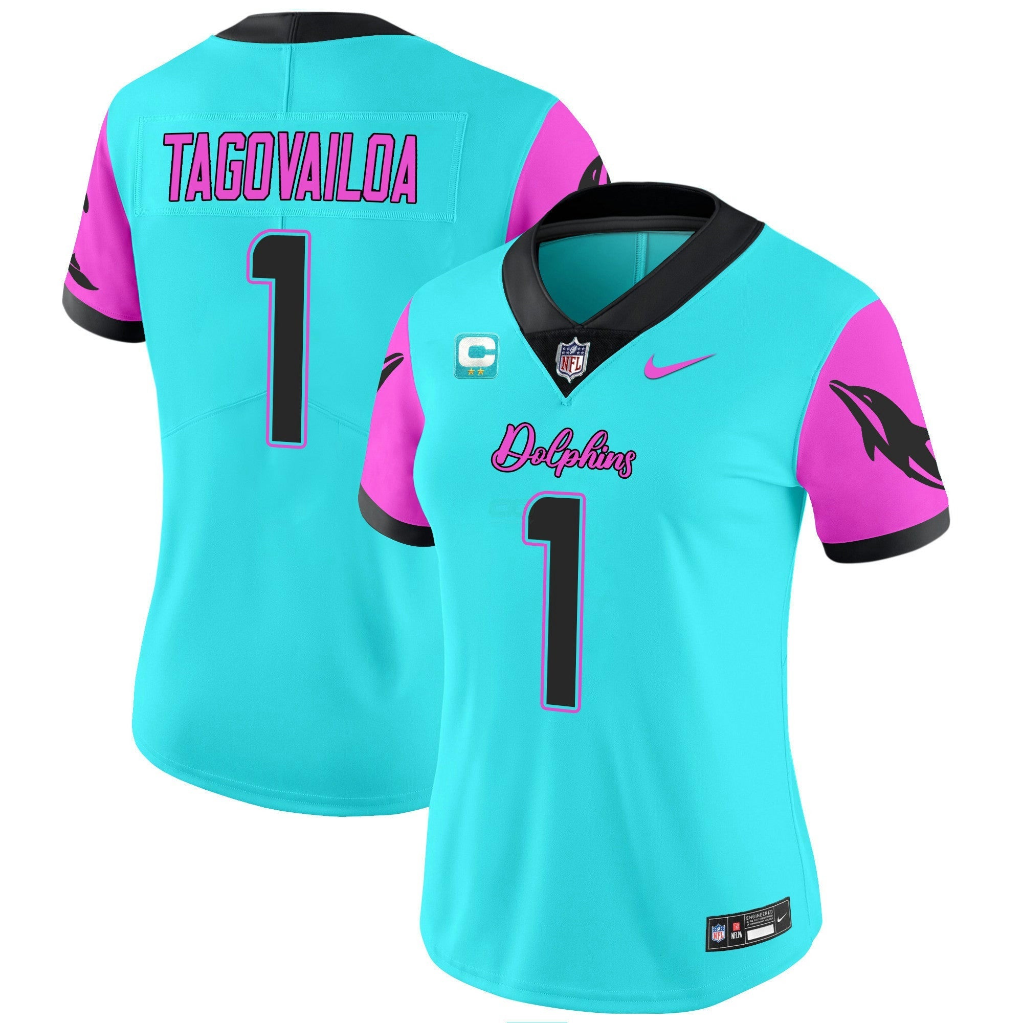 Camisa NFL Women’s Miami Vice Vapor Limited Jersey