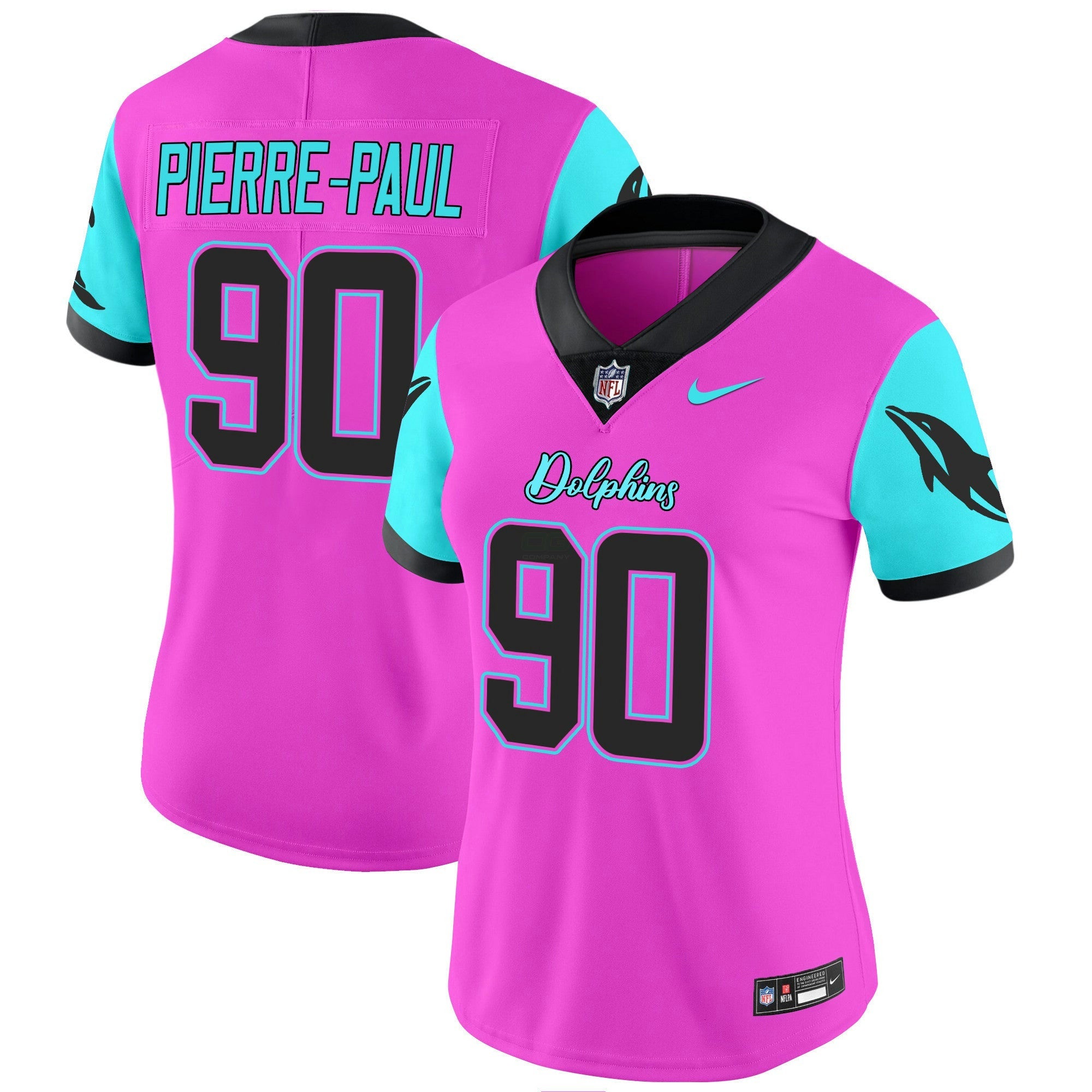Camisa NFL Women’s Miami Vice Vapor Limited Jersey