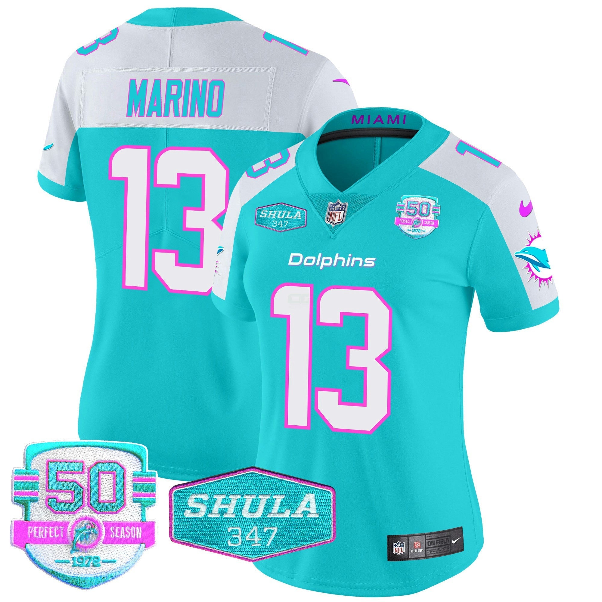 Camisa NFL Women’s “Miami Vice” Vapor Limited Jersey V2