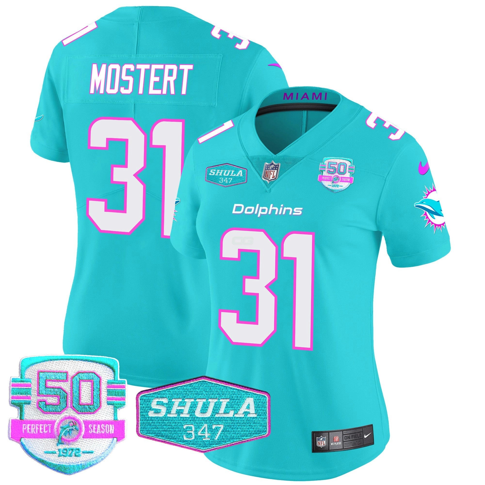 Camisa NFL Women’s “Miami Vice” Vapor Limited Jersey V2
