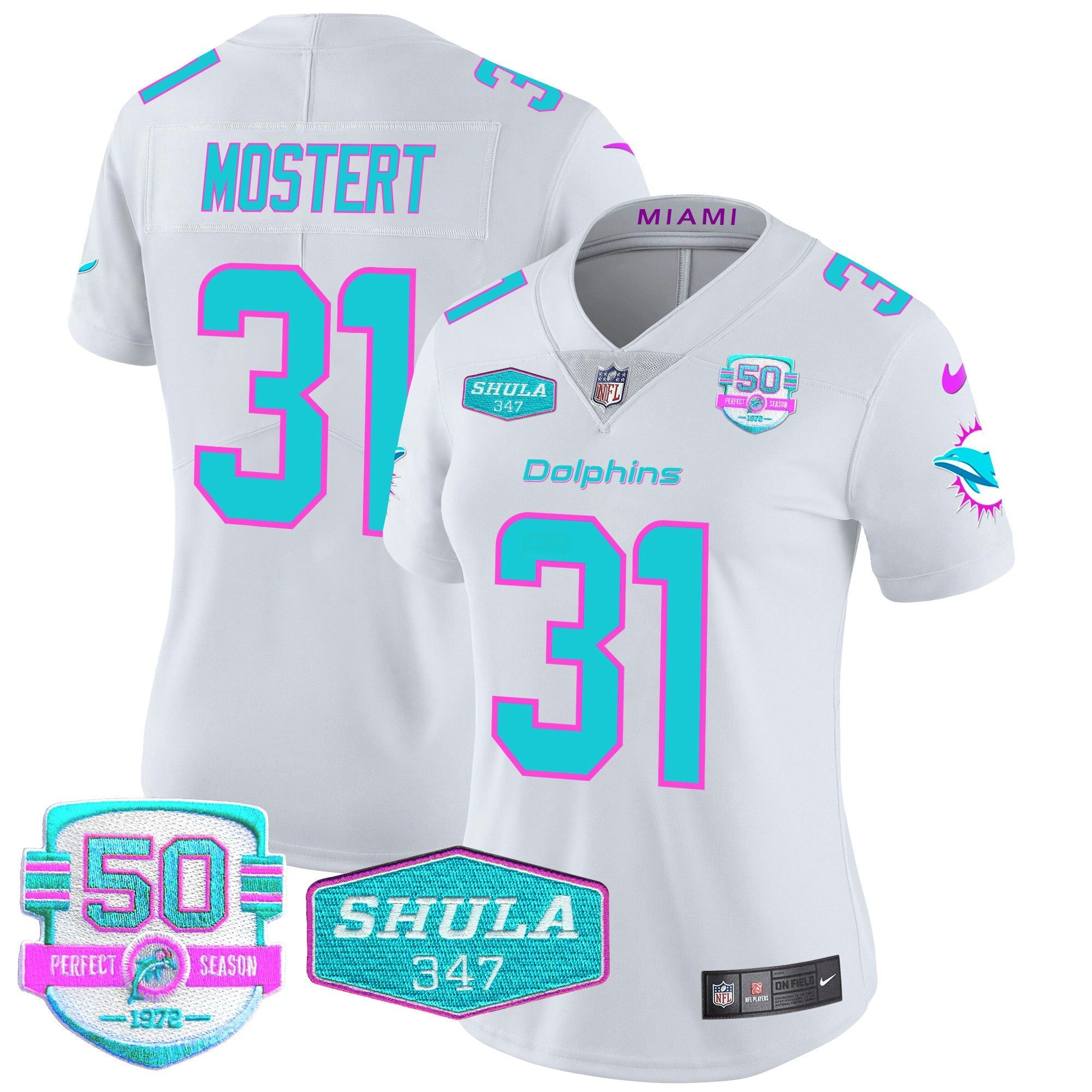 Camisa NFL Women’s “Miami Vice” Vapor Limited Jersey V2