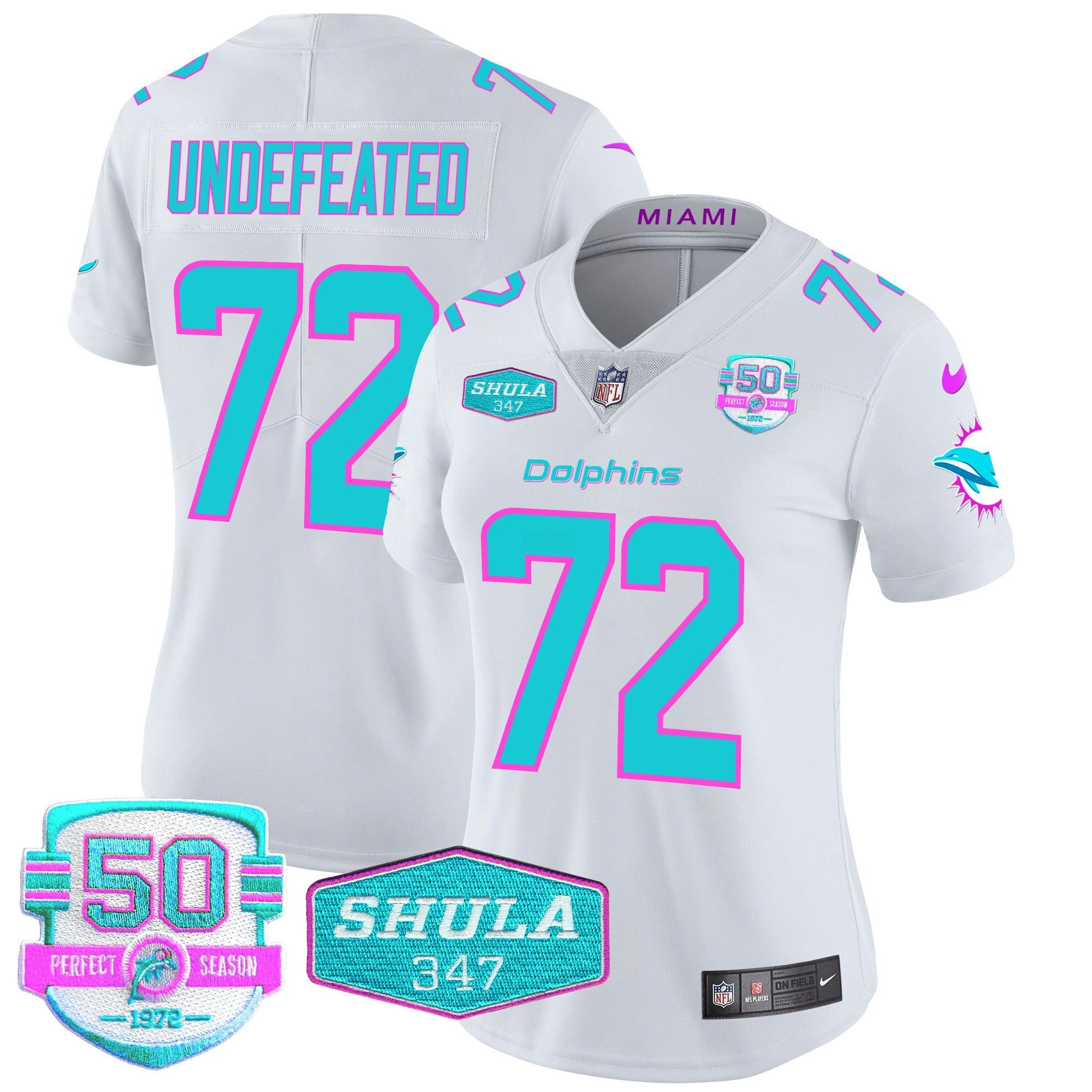 Camisa NFL Women’s “Miami Vice” Vapor Limited Jersey V2