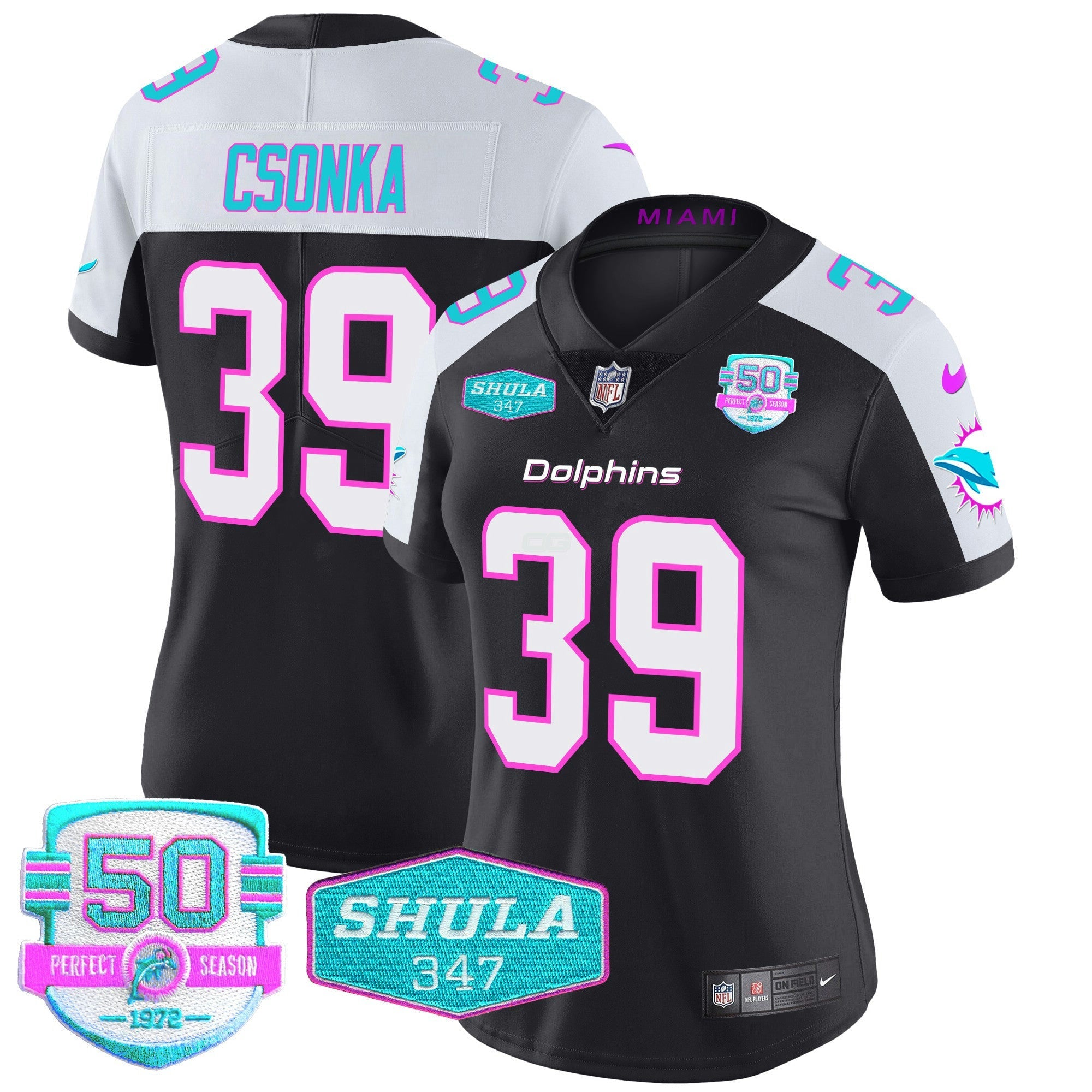 Camisa NFL Women’s “Miami Vice” Vapor Limited Jersey V2