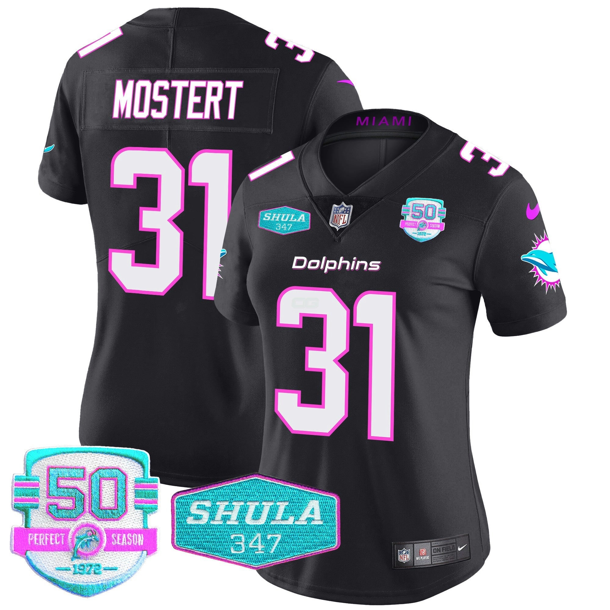 Camisa NFL Women’s “Miami Vice” Vapor Limited Jersey V2