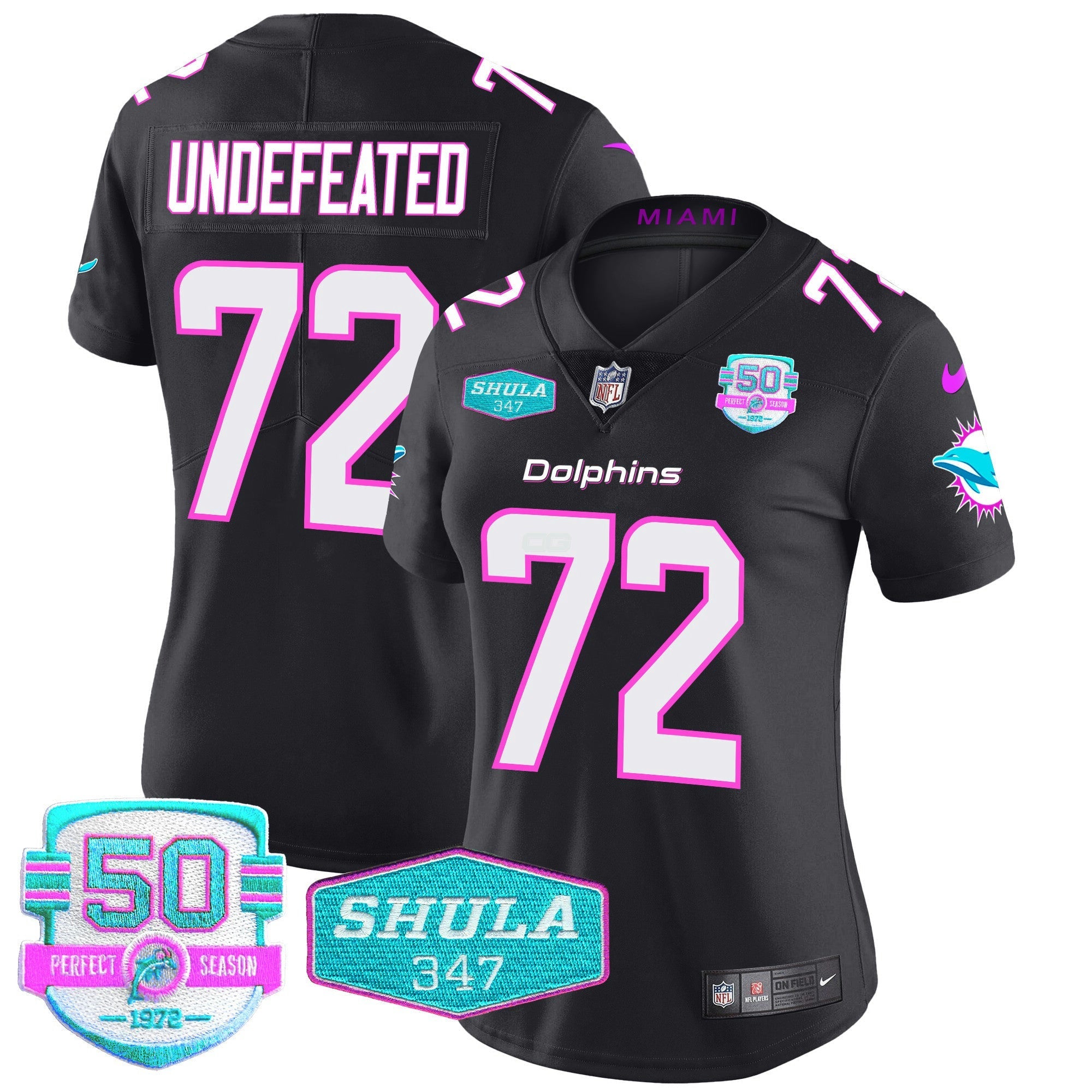 Camisa NFL Women’s “Miami Vice” Vapor Limited Jersey V2