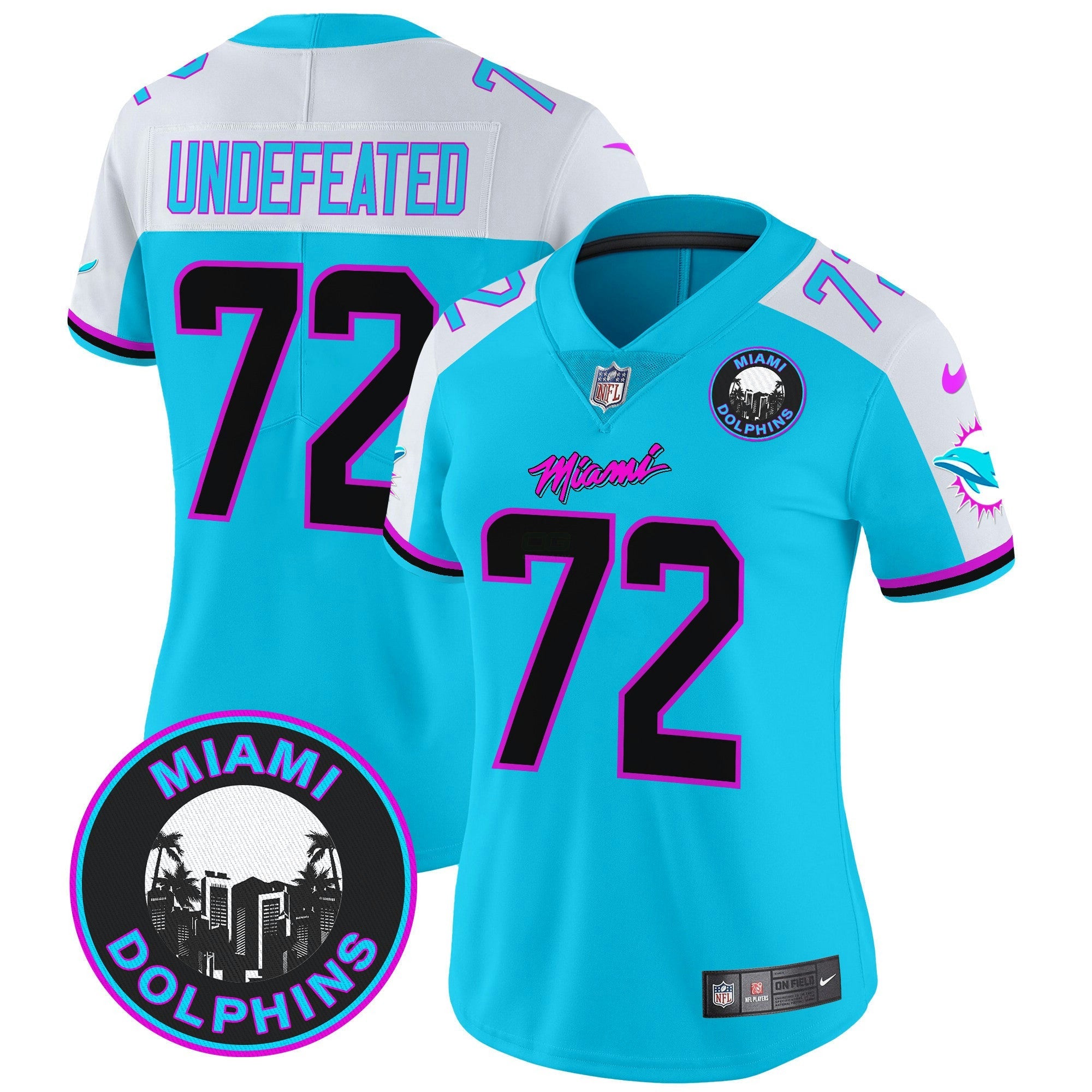 Camisa NFL Women’s “Miami Vice” Vapor Limited Jersey V3