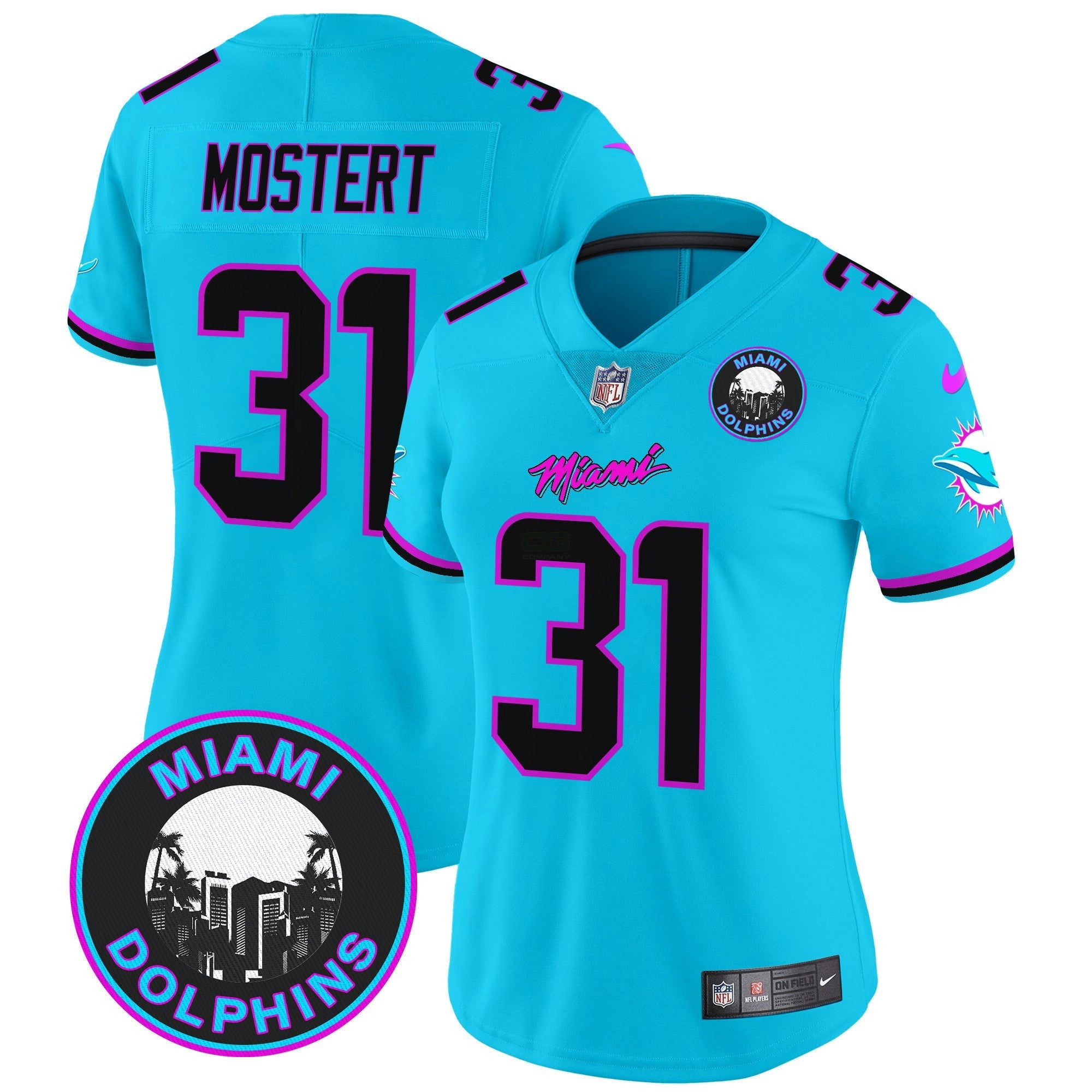 Camisa NFL Women’s “Miami Vice” Vapor Limited Jersey V3