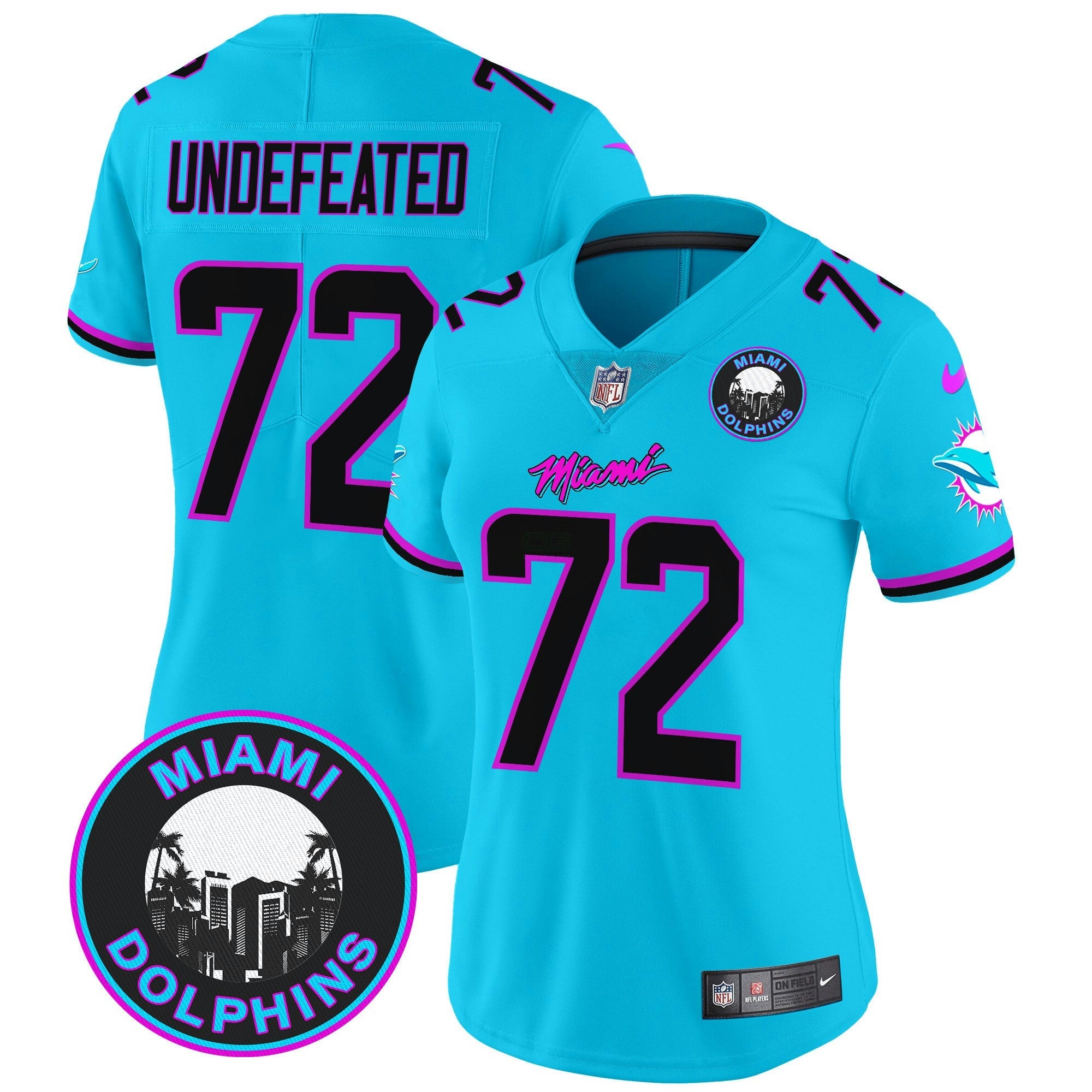 Camisa NFL Women’s “Miami Vice” Vapor Limited Jersey V3