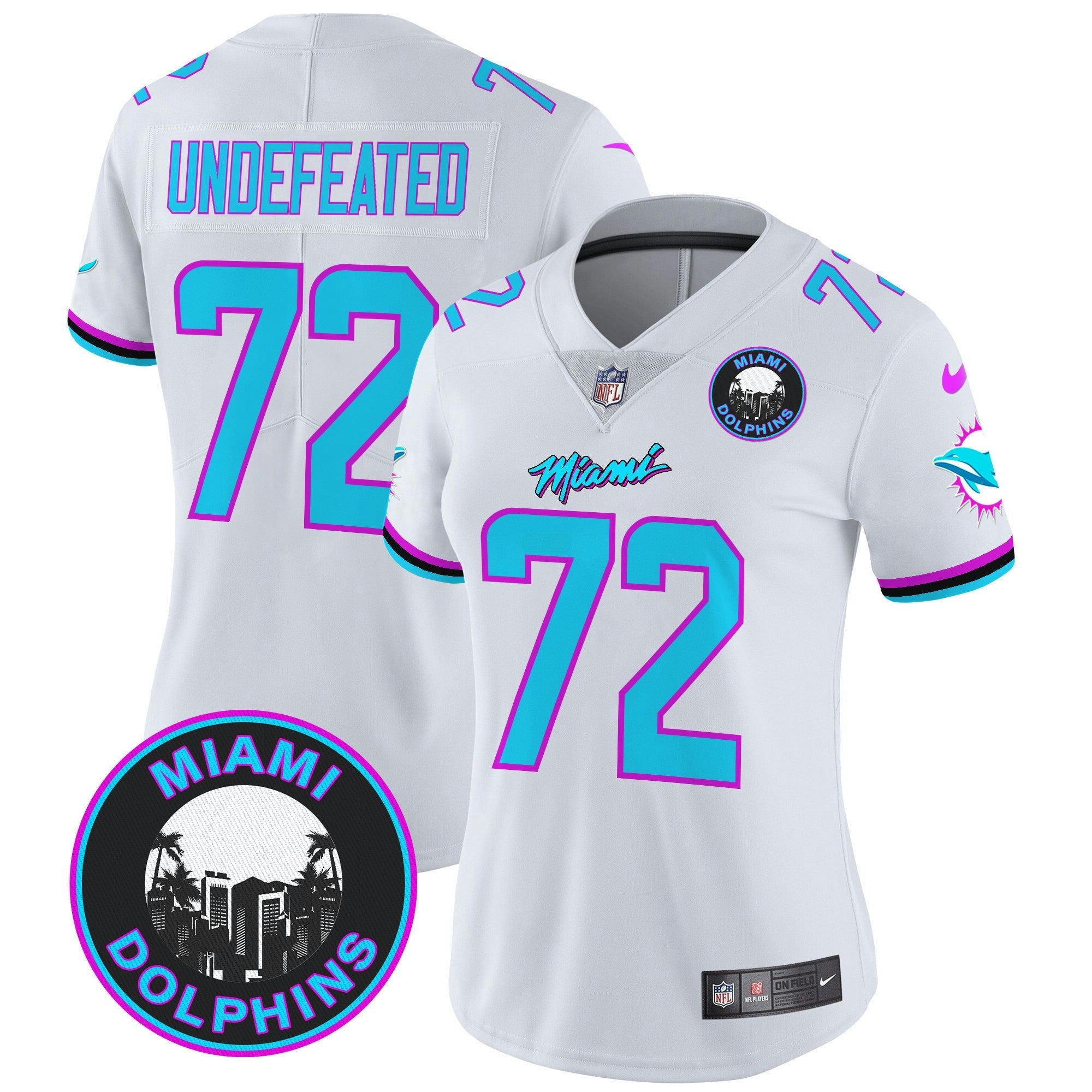 Camisa NFL Women’s “Miami Vice” Vapor Limited Jersey V3