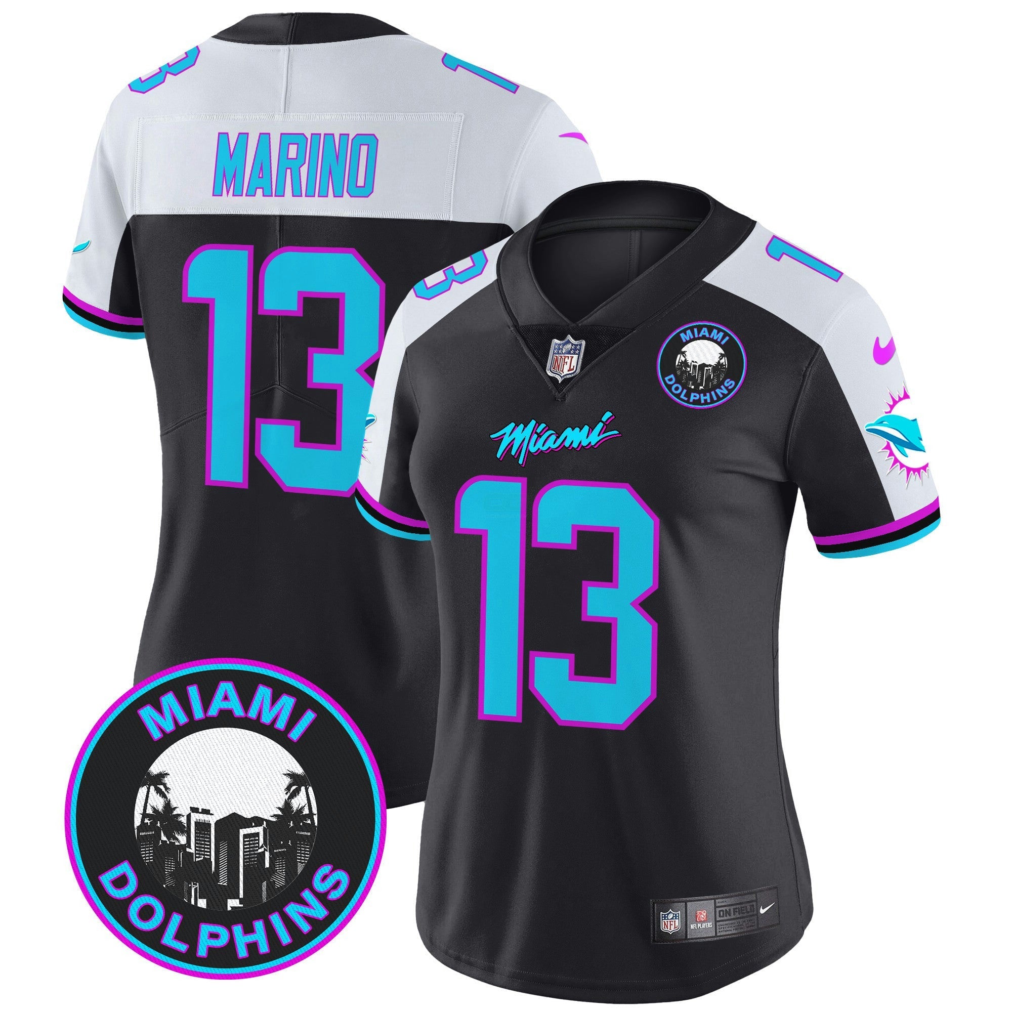 Camisa NFL Women’s “Miami Vice” Vapor Limited Jersey V3