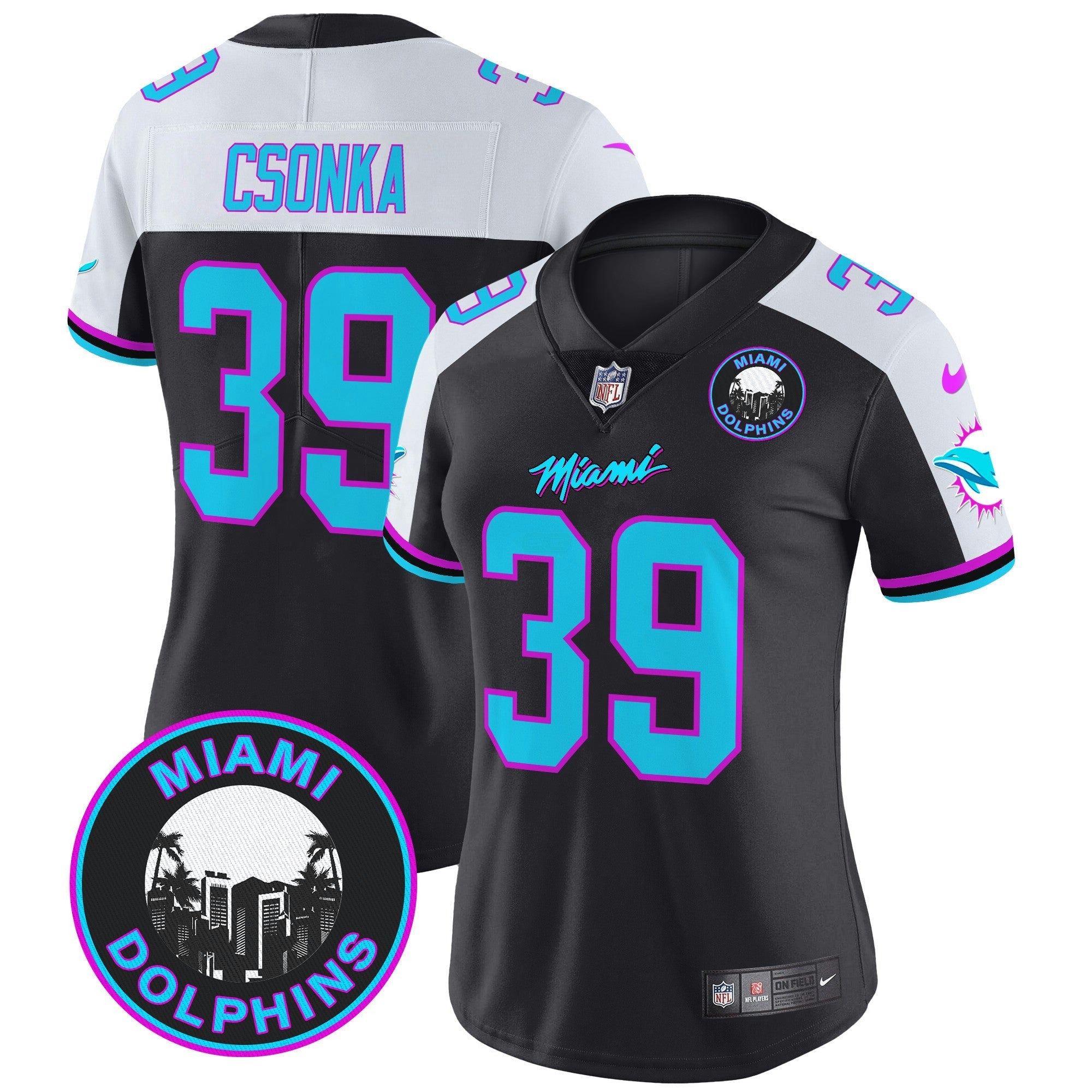 Camisa NFL Women’s “Miami Vice” Vapor Limited Jersey V3