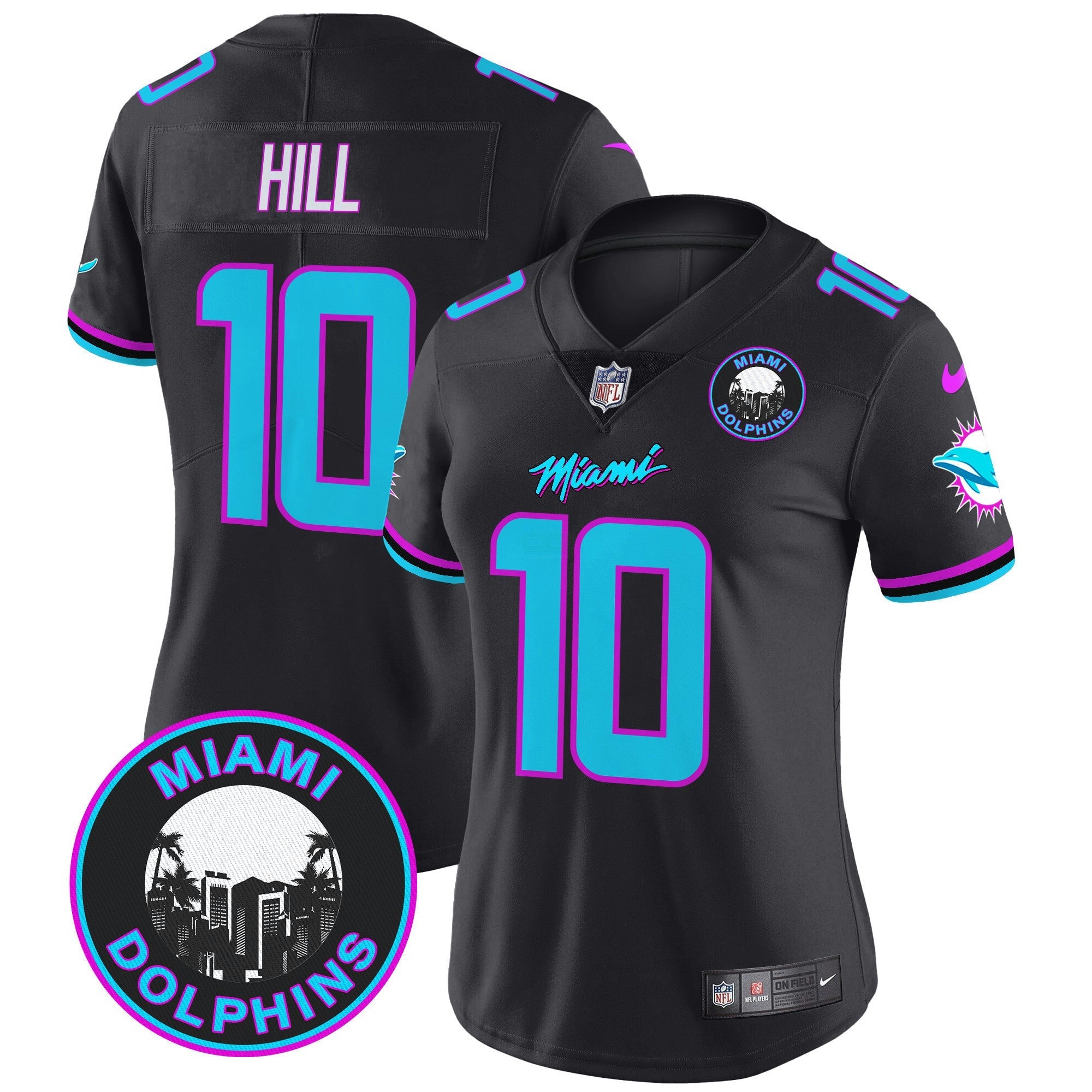 Camisa NFL Women’s “Miami Vice” Vapor Limited Jersey V3