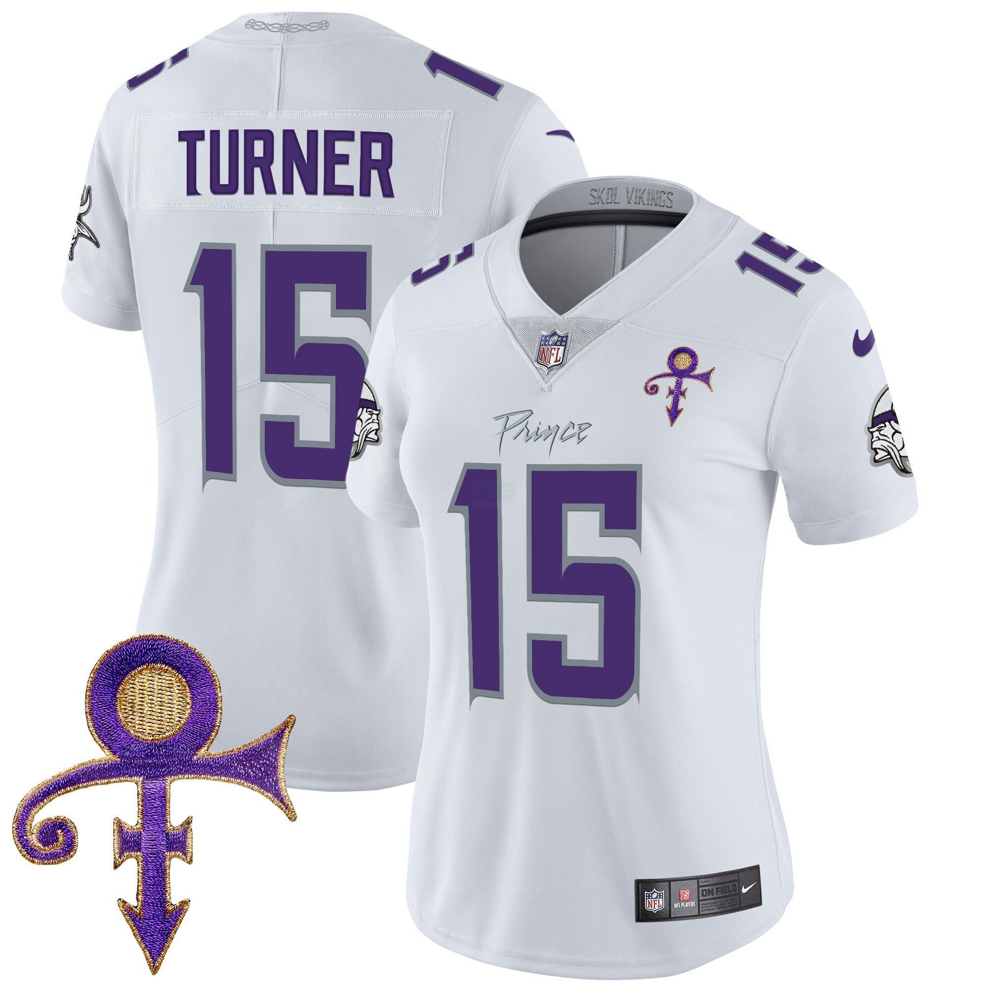 Camisa NFL Women’s Minnesota 2024 Prince Vapor Limited Jersey