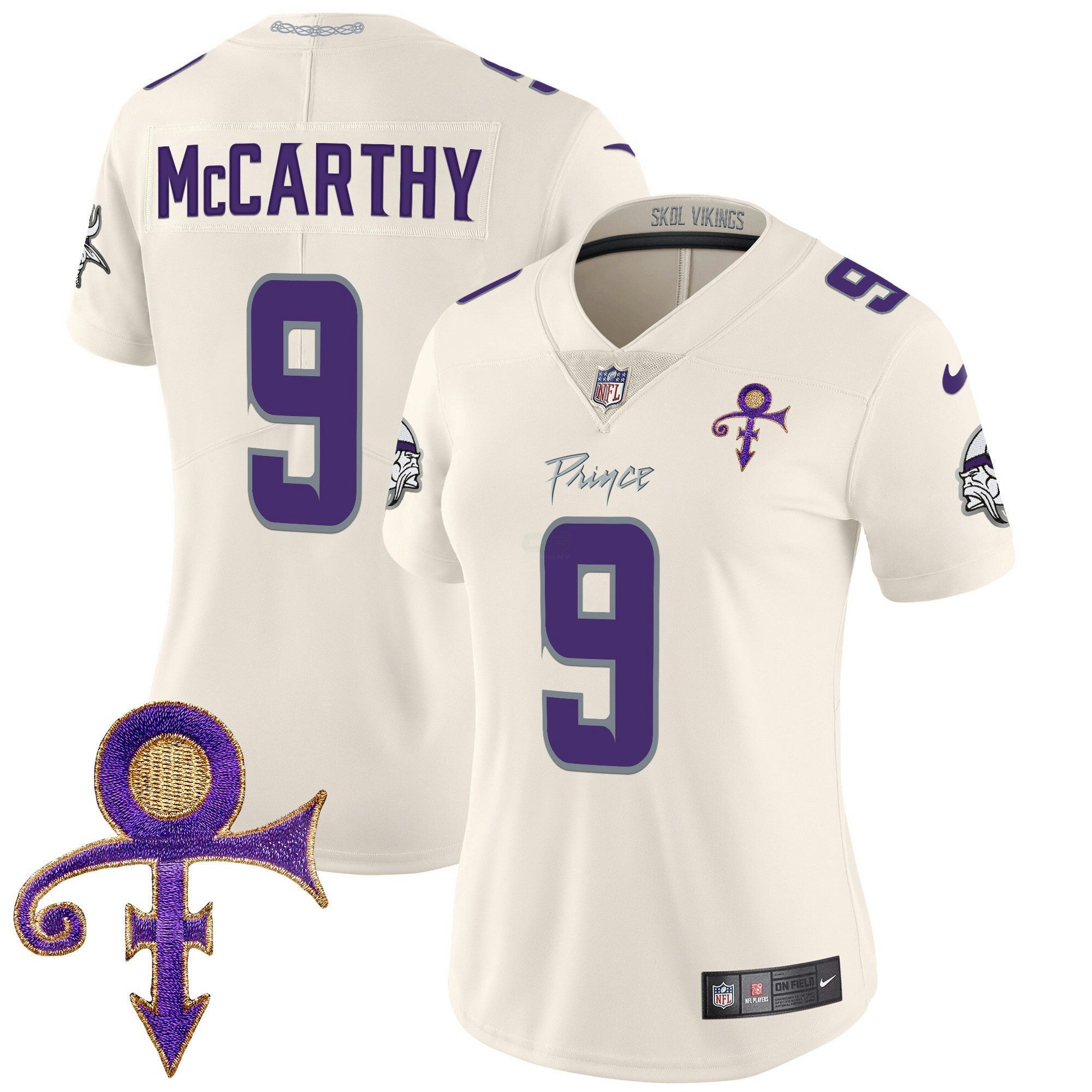 Camisa NFL Women’s Minnesota 2024 Prince Vapor Limited Jersey
