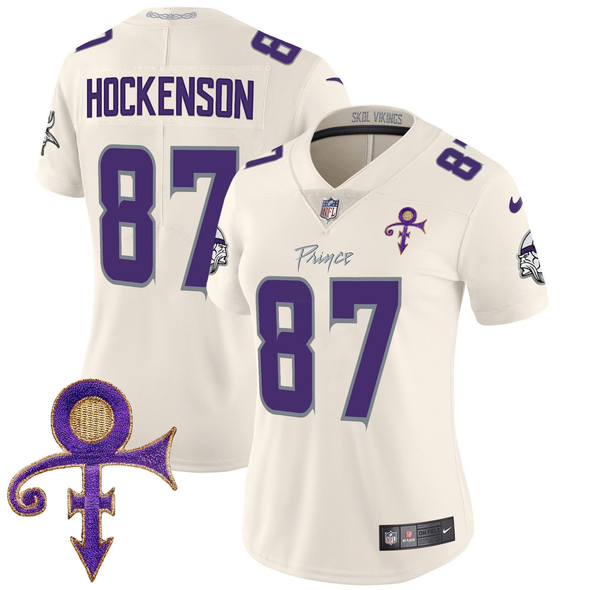 Camisa NFL Women’s Minnesota 2024 Prince Vapor Limited Jersey