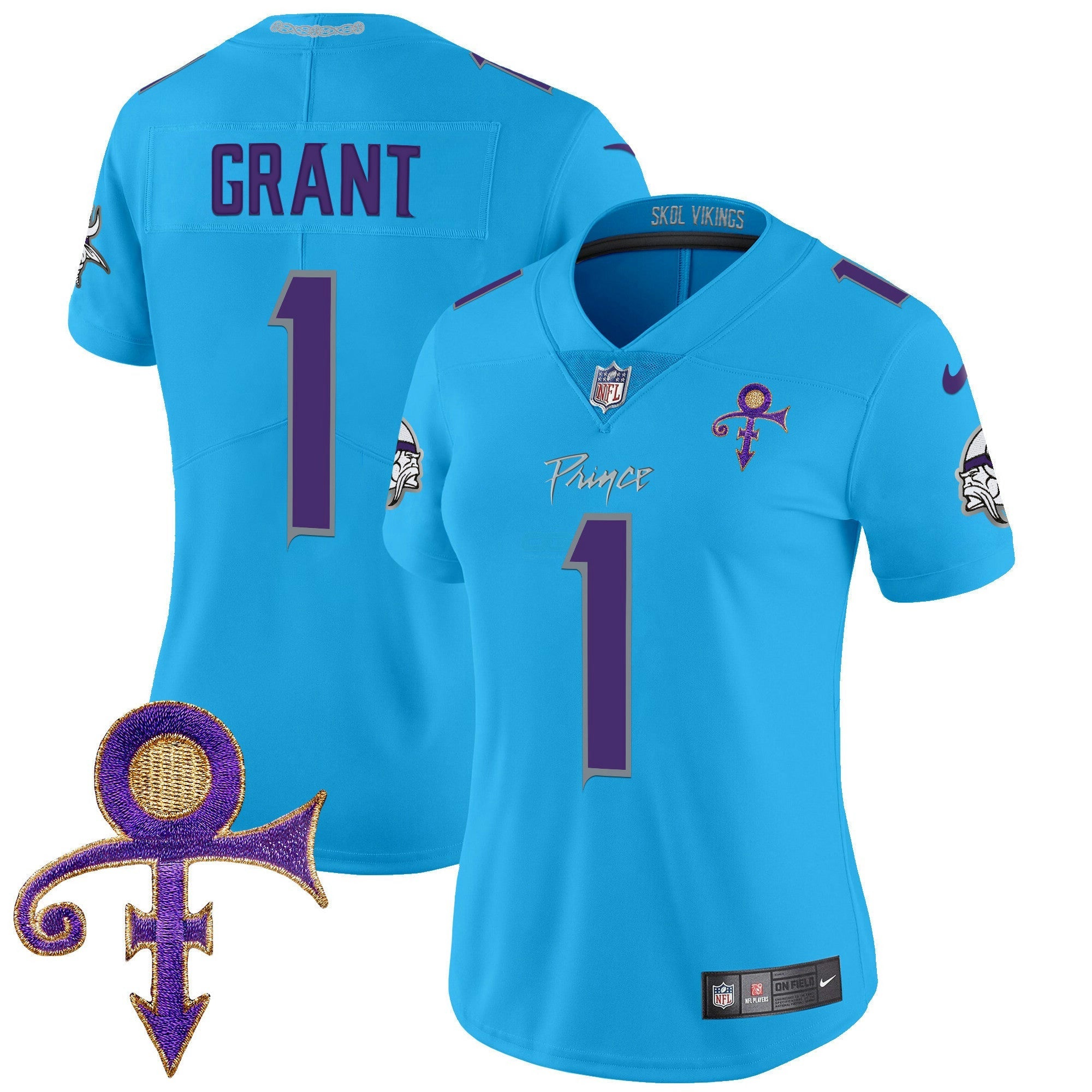 Camisa NFL Women’s Minnesota 2024 Prince Vapor Limited Jersey