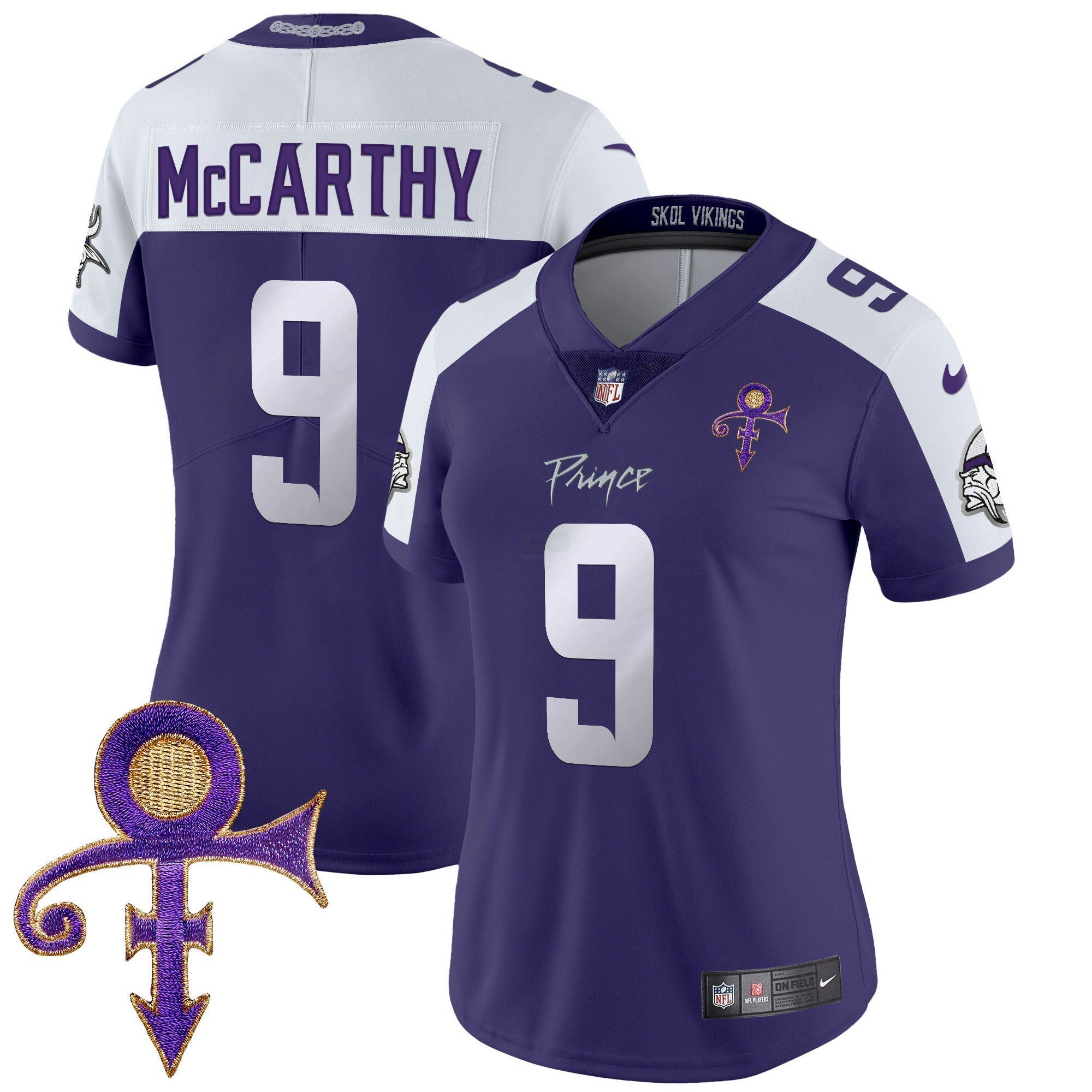Camisa NFL Women’s Minnesota 2024 Prince Vapor Limited Jersey