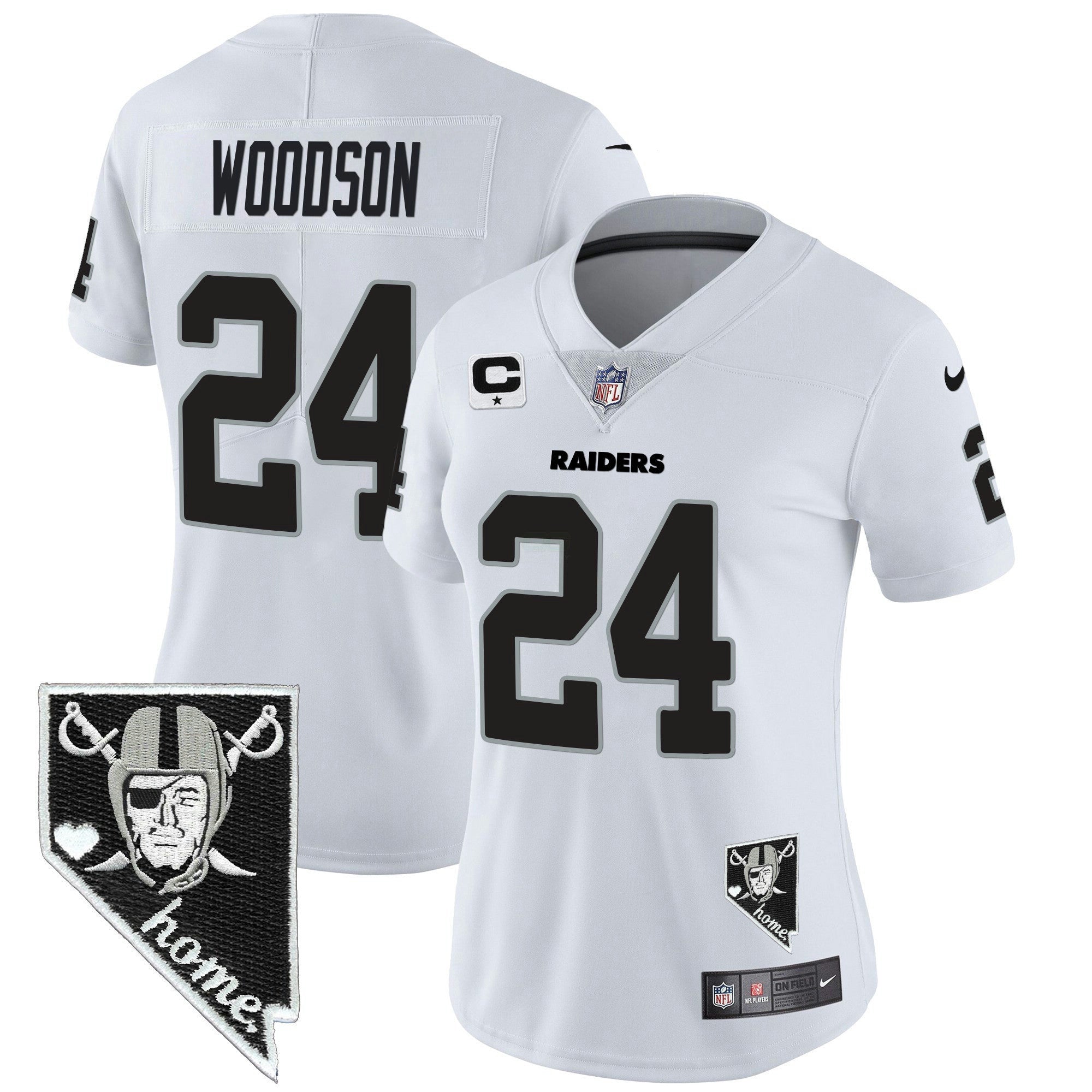 Camisa NFL Women’s Nevada Home Patch Vapor Jersey