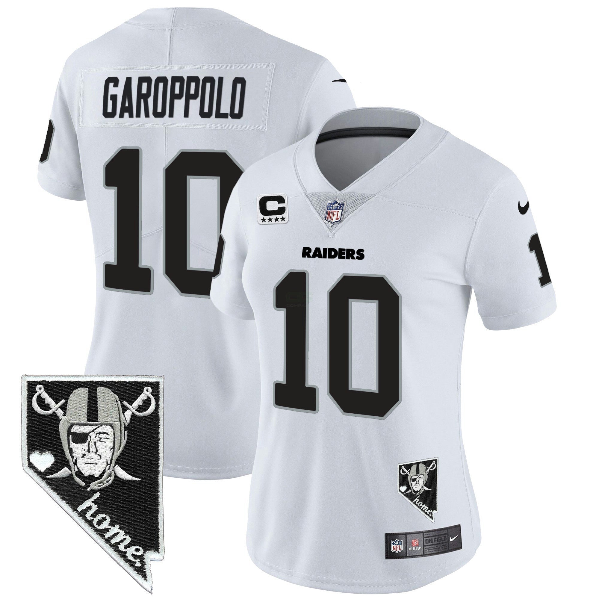 Camisa NFL Women’s Nevada Home Patch Vapor Jersey
