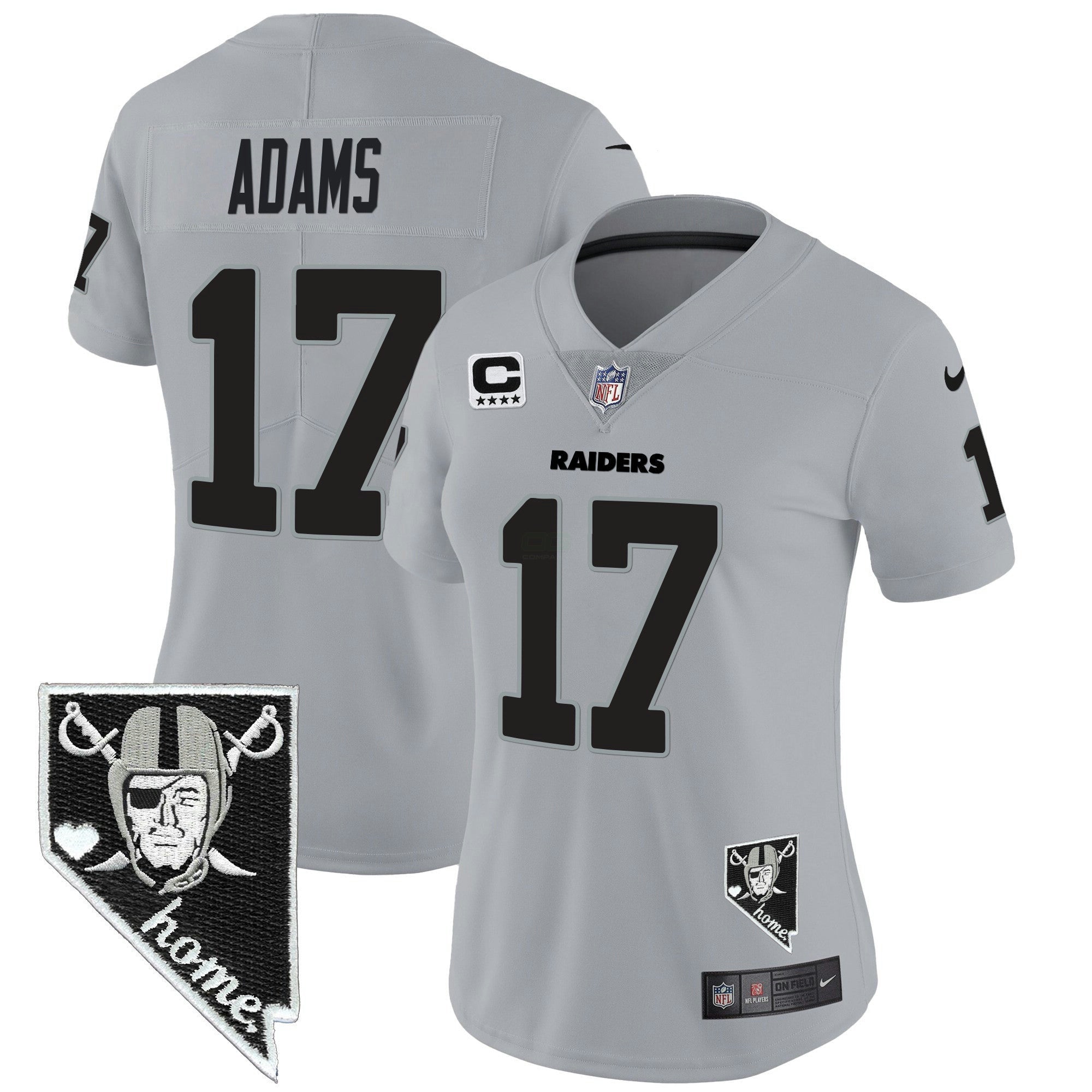 Camisa NFL Women’s Nevada Home Patch Vapor Jersey