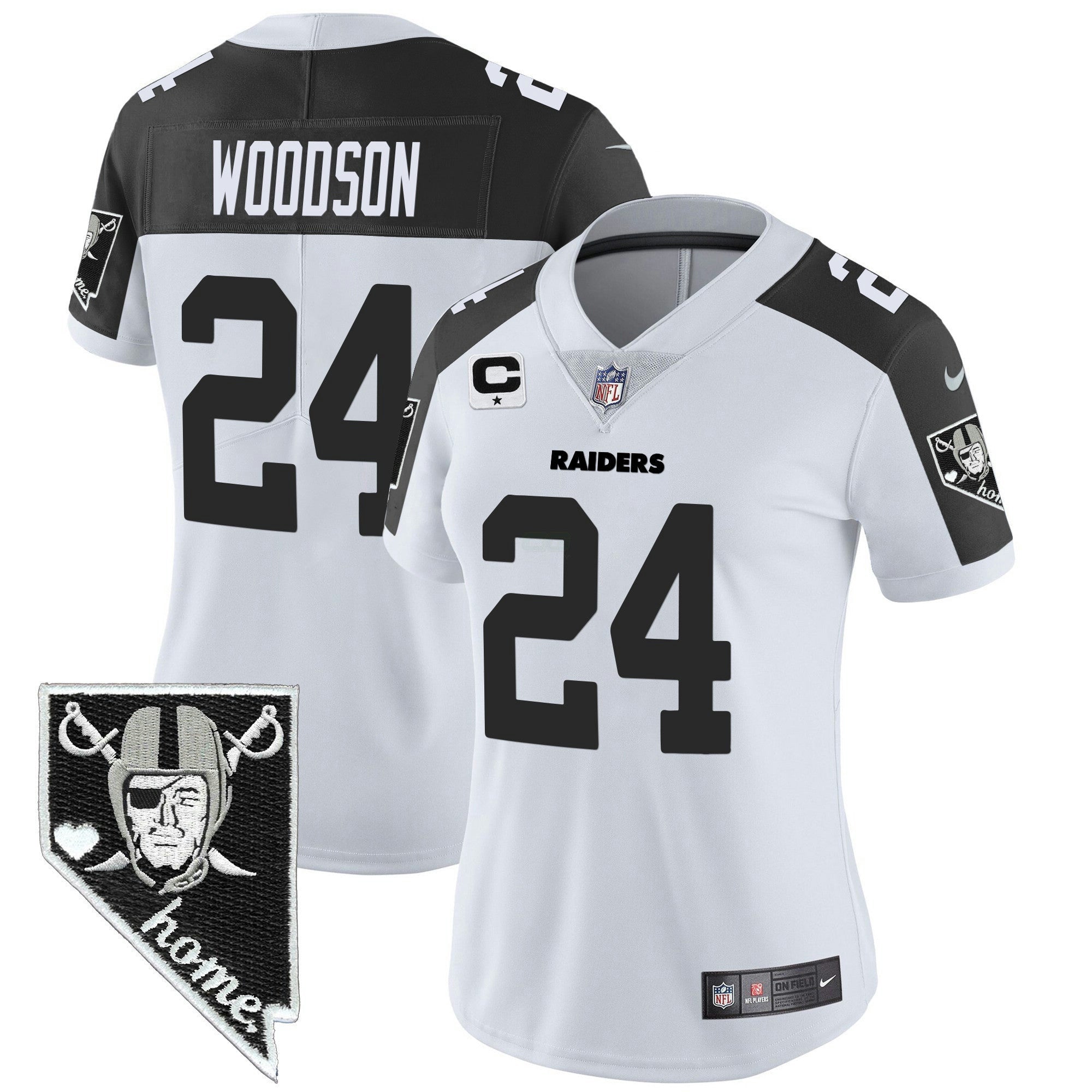 Camisa NFL Women’s Nevada Home Patch Vapor Jersey