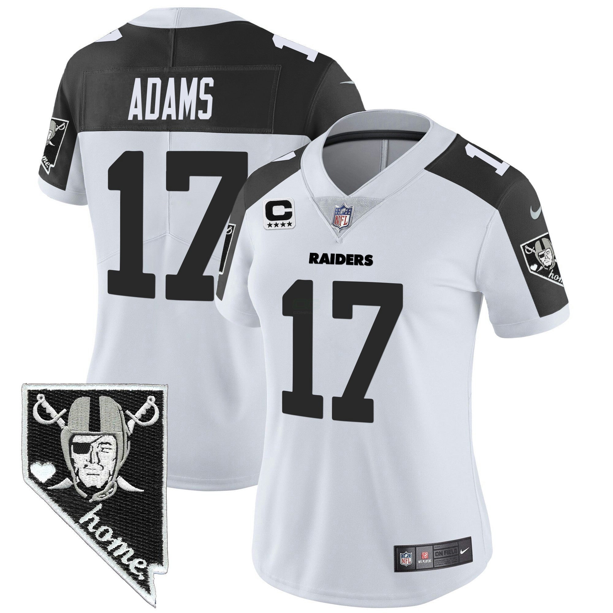 Camisa NFL Women’s Nevada Home Patch Vapor Jersey