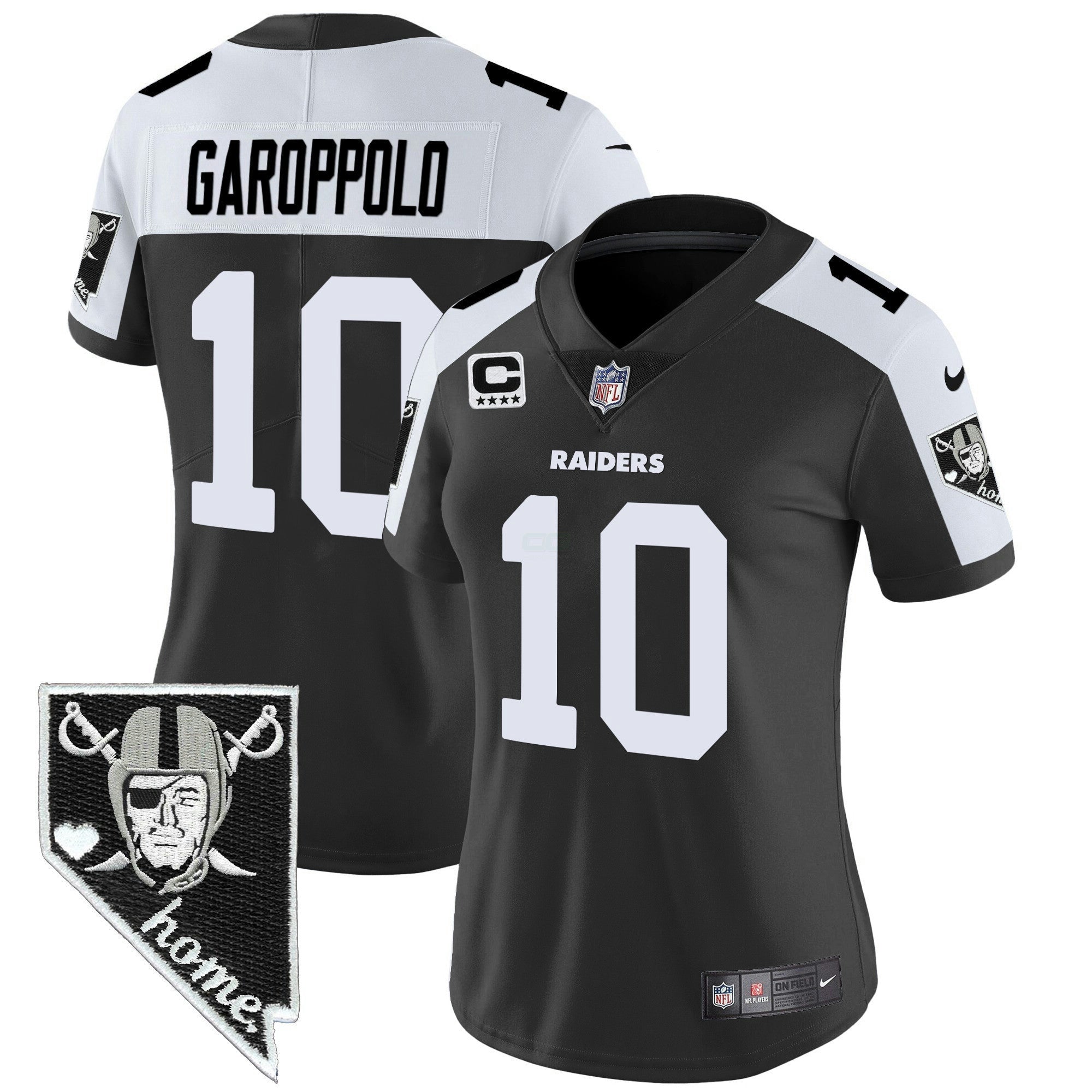 Camisa NFL Women’s Nevada Home Patch Vapor Jersey